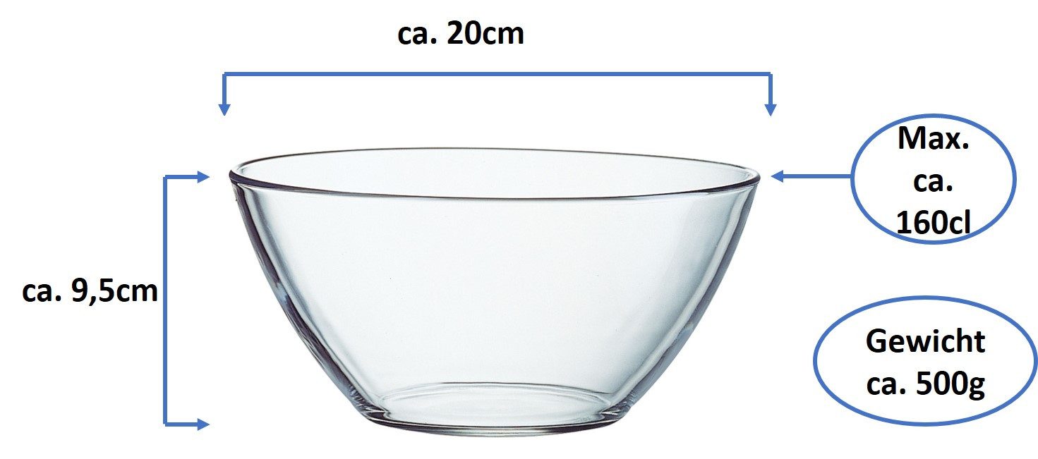 Arcoroc Schale