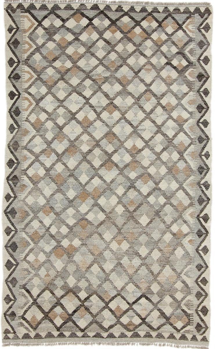 Trading, Moderner Afghan Kelim Handgewebter Orientteppich Orientteppich, Nain Heritage mm 119x195 3 Höhe: rechteckig,