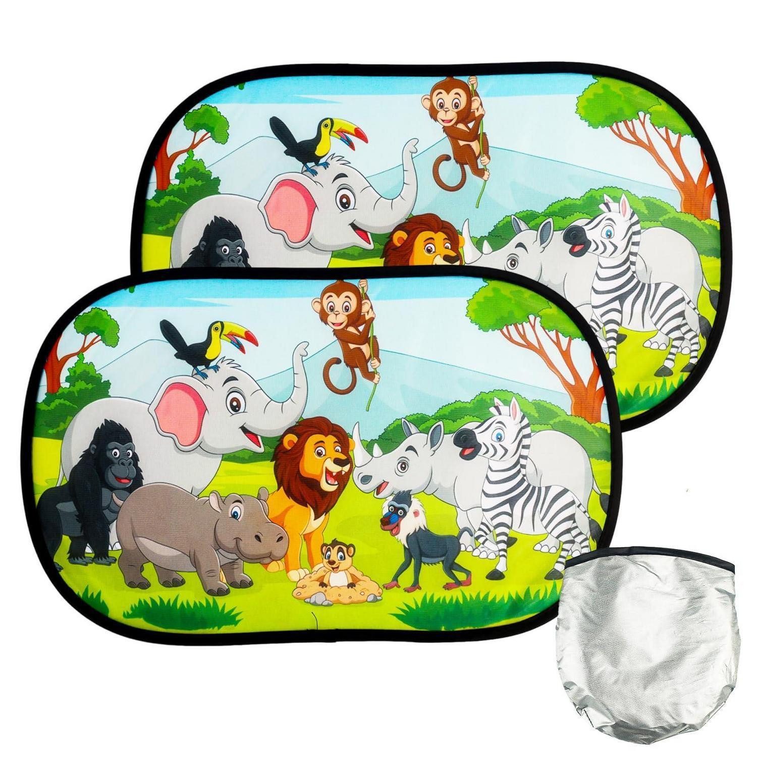 LuxusKollektion Autosonnenschutz Sonnenschutz Auto Baby 2er-Set 51x31cm UV-Schutz, 31 x 51 cm