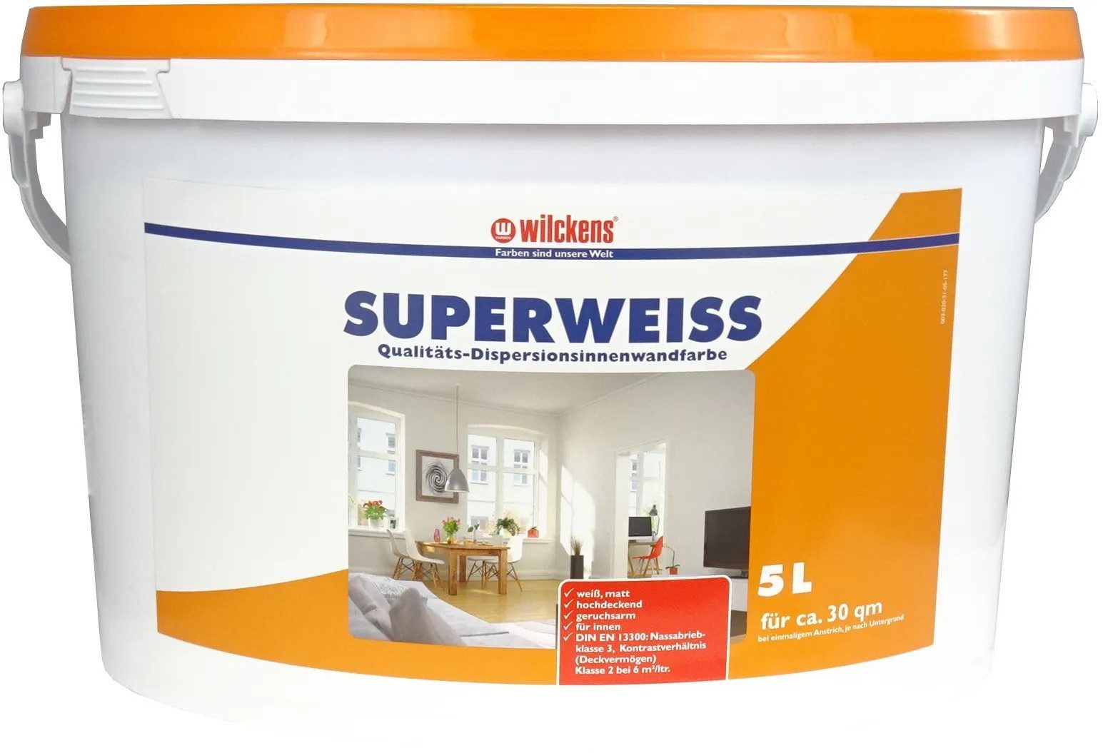 Wilckens Farben Wand- und Deckenfarbe Wilckens Superweiss