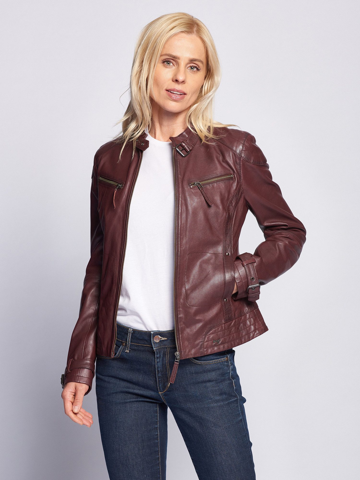Maze Lederjacke 31Ryana günstig online kaufen