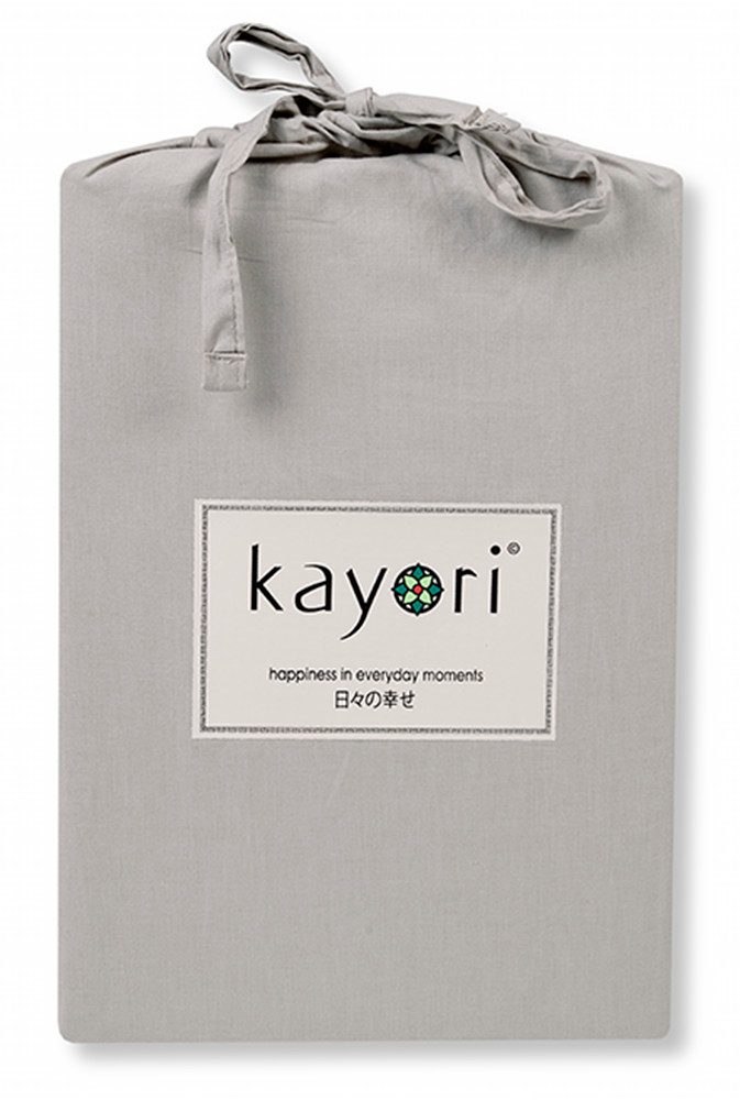 Kayori Spannbettlaken Kai, Renforcé, Gummizug: rundum, günstig online kaufen