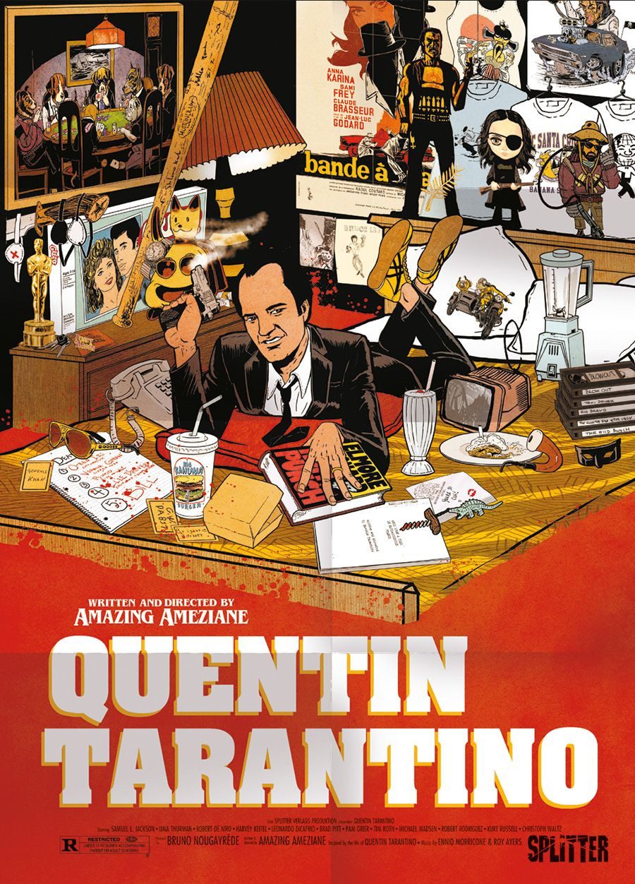 Quentin Tarantino / Amazing Ameziane, Die Graphic Novel Biografie
