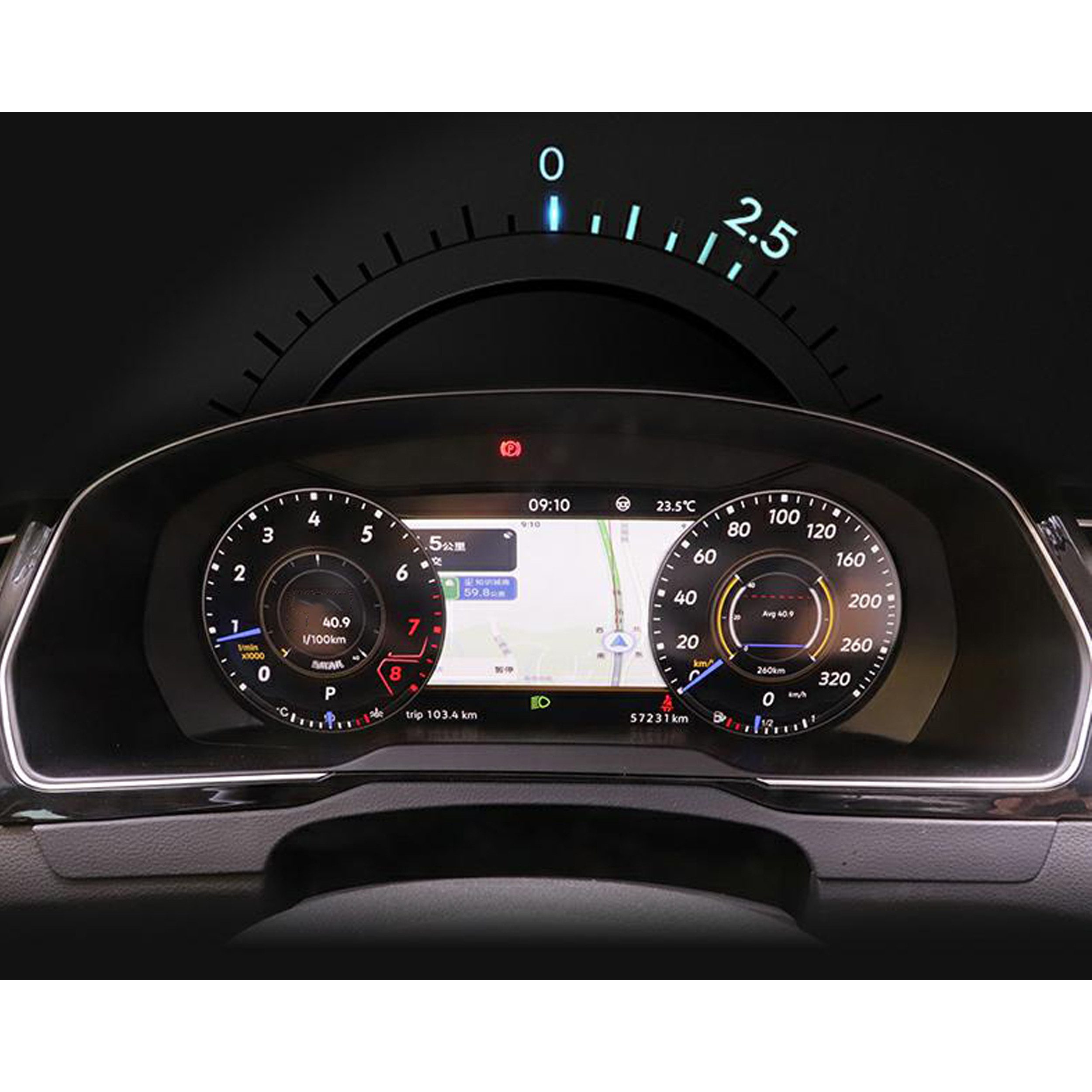 Tachometer Für VW Golf 7 VII MK7 GTI Digital Tacho Kombiinstrument LED