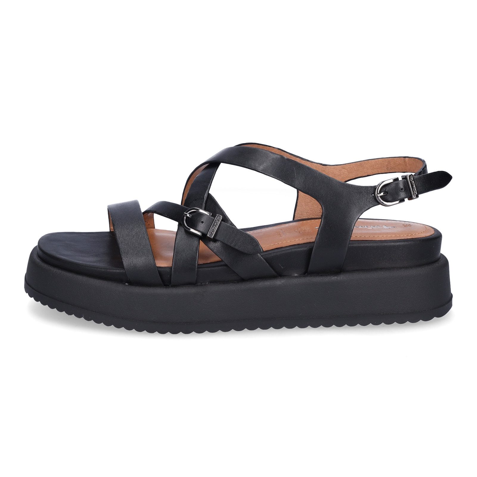 Tamaris Tamaris Damen Sandale schwarz Sandale