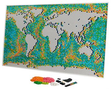 LEGO® Konstruktionsspielsteine LEGO® ART - Weltkarte, (Set, 11695 St)