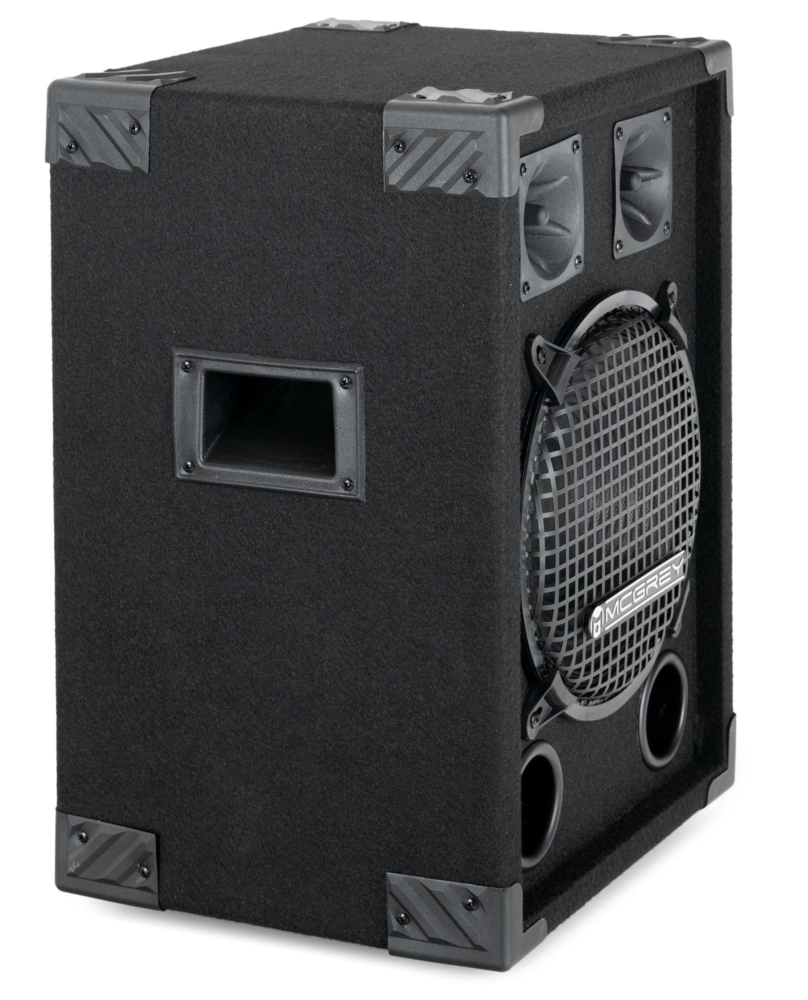 McGrey DJ-1022 DJ PA Box Party-Lautsprecher (N/A, 200 W, 25cm (10 zoll) Subwoofer 2-Wege System und zwei Piezo-Hochtönern) – Bild 2 von 5
