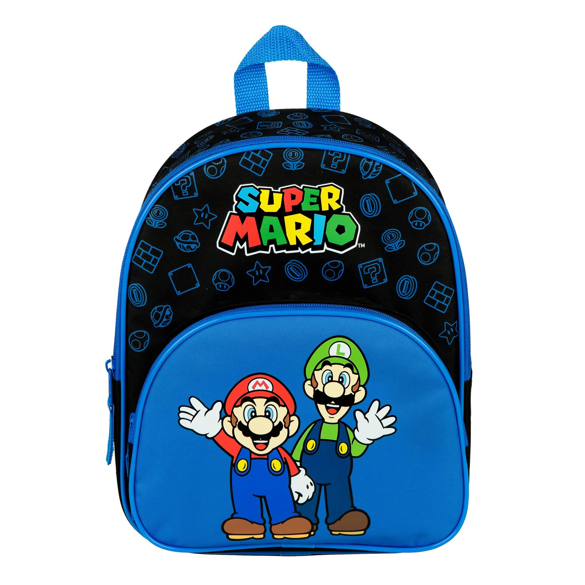 UNDERCOVER Kindergartentasche Undercover Super Mario Kindergarten Rucksack mit Vortasche