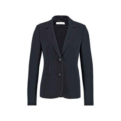 GERRY WEBER Jackenblazer blau regular (1-tlg)