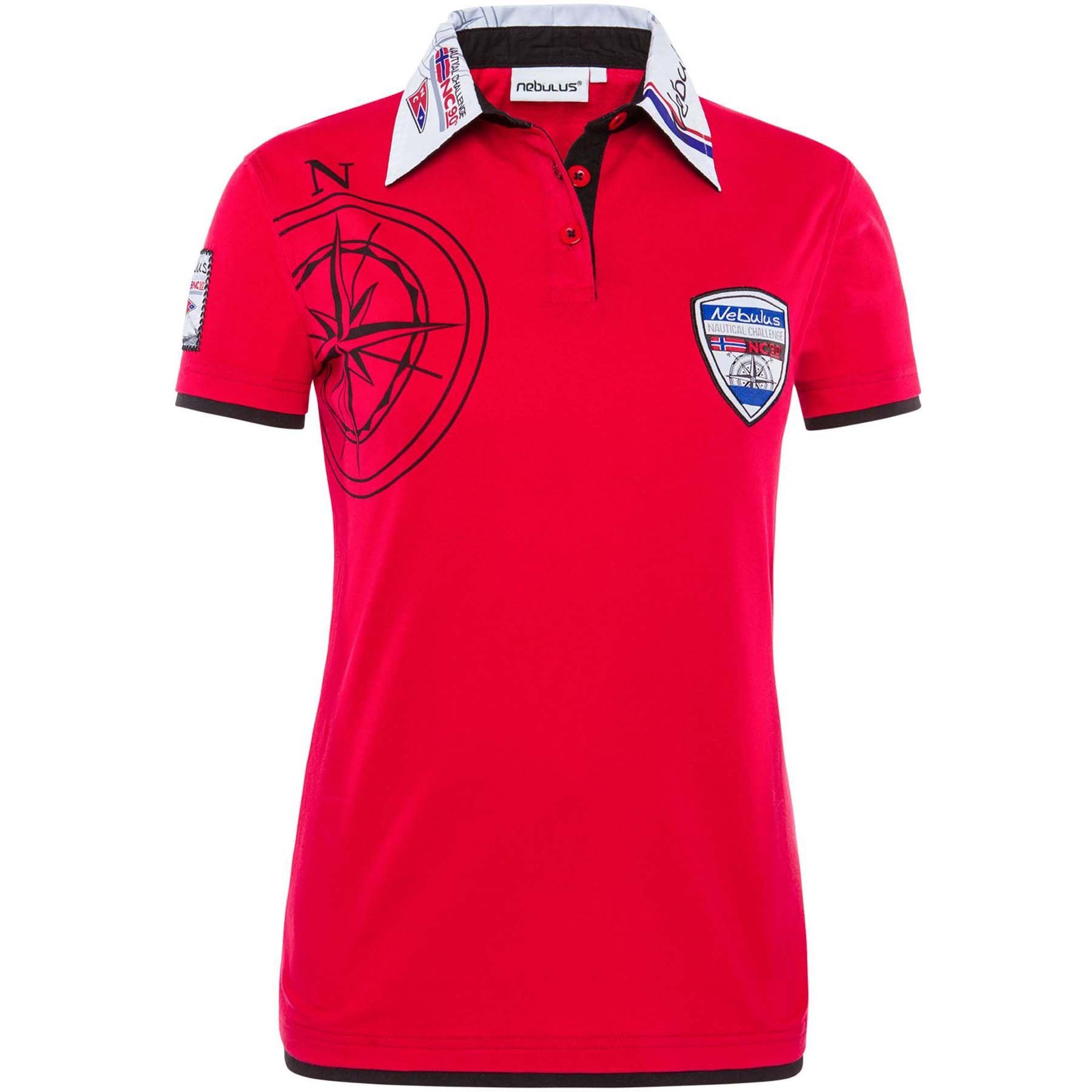 Nebulus Poloshirt EGERSUND, Q2070 - Damen, rot, S/36 günstig online kaufen