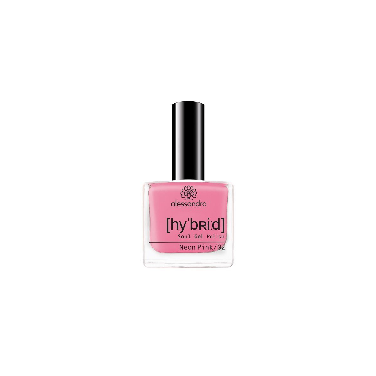 alessandro international Nagellack Alessandro Nagellack Hybrid Soul Gel Polish 128 Neon Pink 8 ml, Langanhaltende Maniküre im Gel-Look