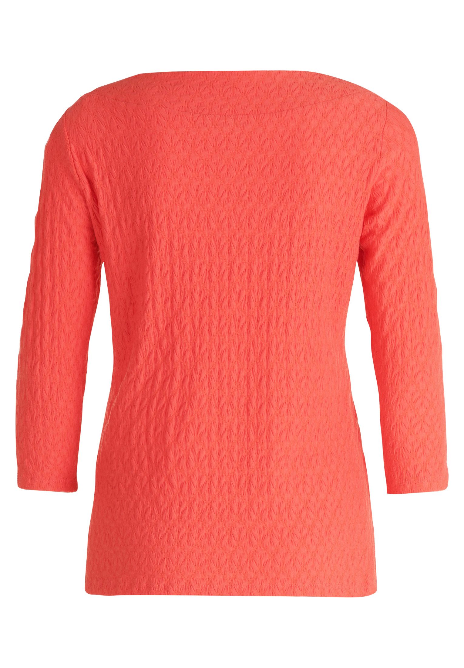 Betty Barclay 3/4-Arm-Shirt Betty Barclay Strukturshirt mit Schnalle (1-tlg) Schnallen