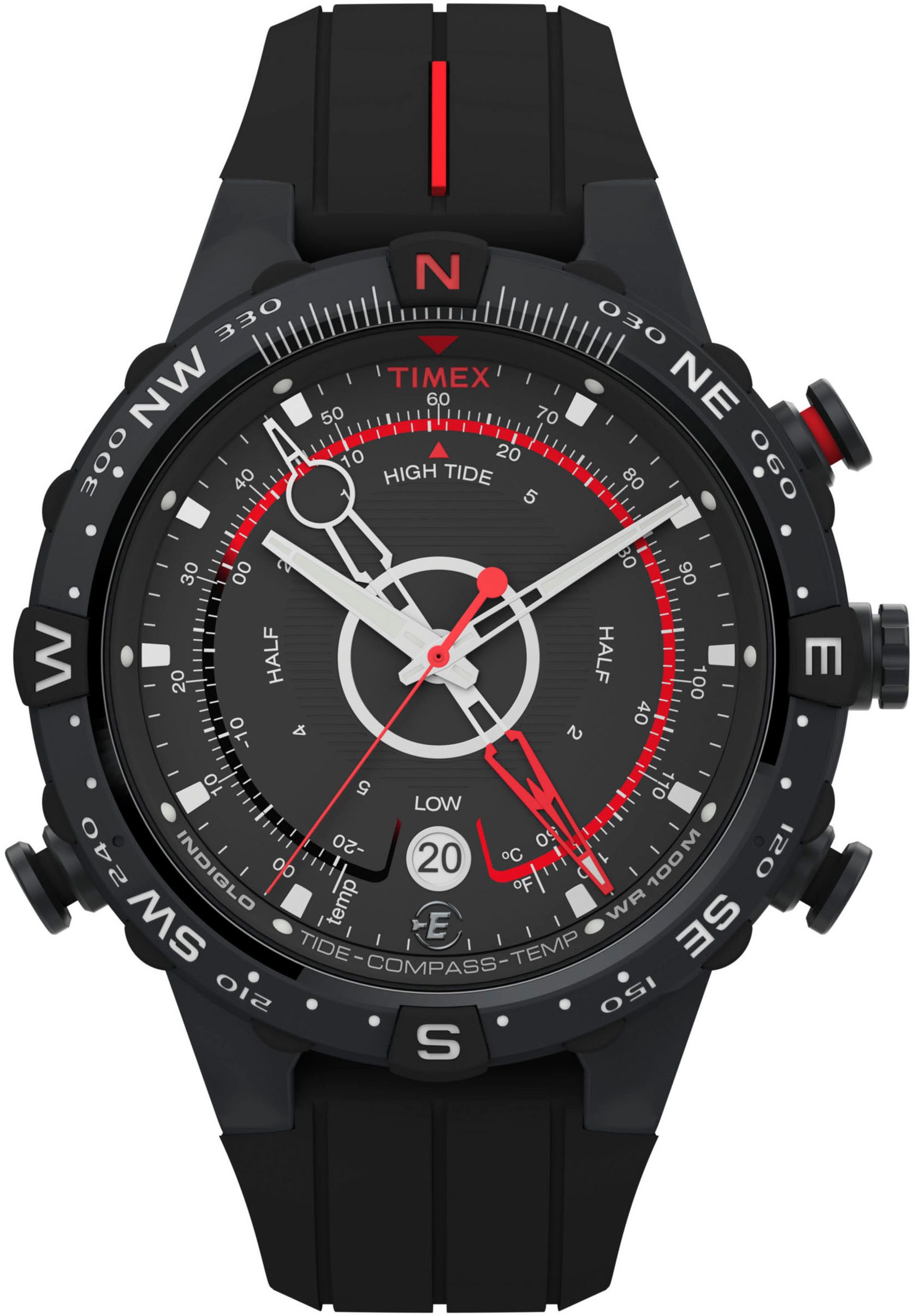 Timex Quarzuhr TIDE/TEMP/COMPASS T2N720AJ, Armbanduhr, Herrenuhr, günstig online kaufen
