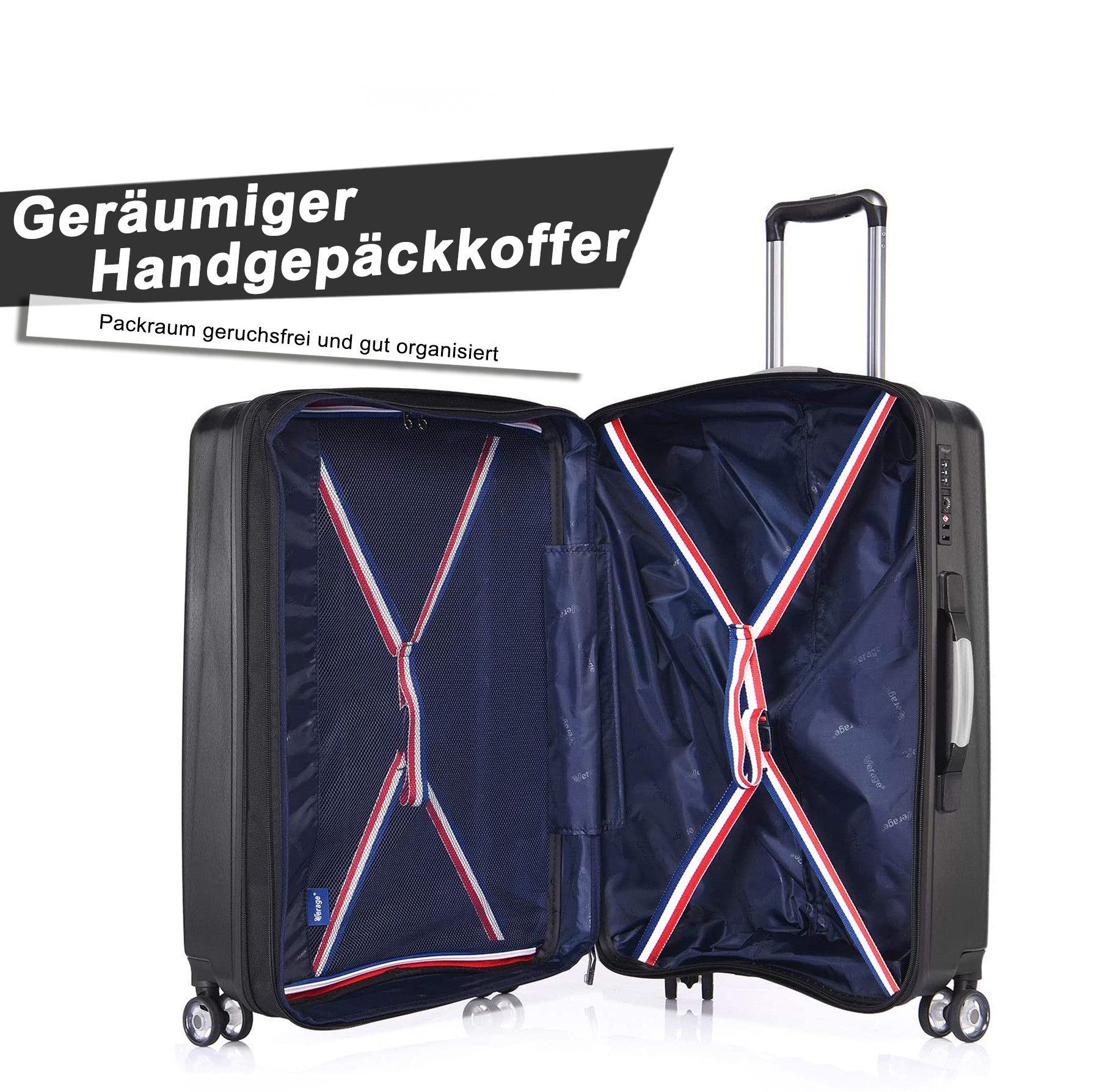 Verage Hartschalen-Trolley Kinetic 28" L Hartschalenkoffer, günstig online kaufen