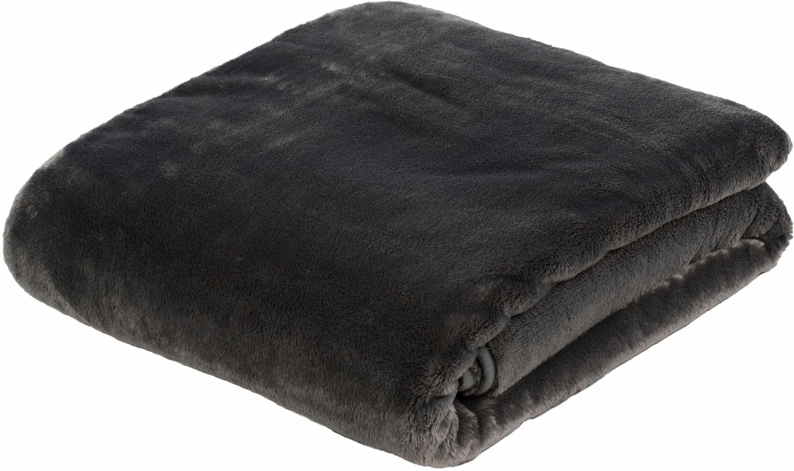 Wohndecke Premium Cashmere Feeling, Gözze, mit premium Cashmere Feeling, Kuscheldecke – Bild 2 von 4