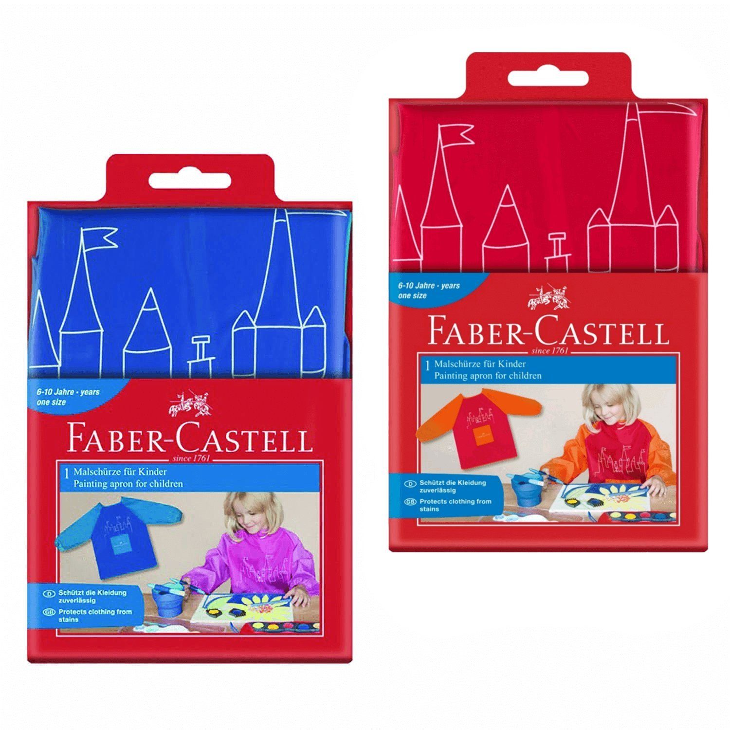Faber-Castell Bastelnaturmaterial Faber-Castell Malschürze für Kinder günstig online kaufen