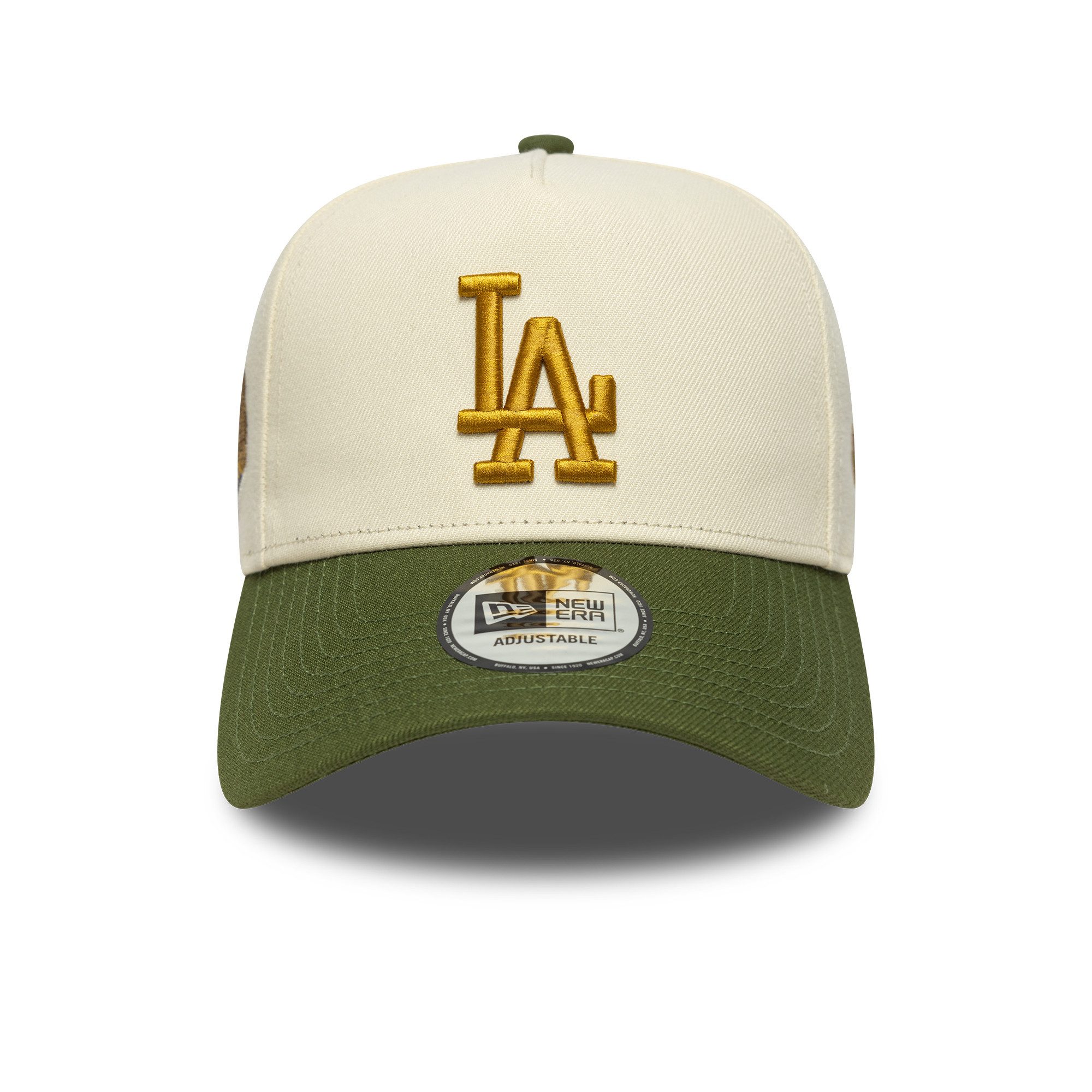 New Era Snapback Cap 9FORTY E-Frame Los Angeles Dodgers MLB World Series Patch