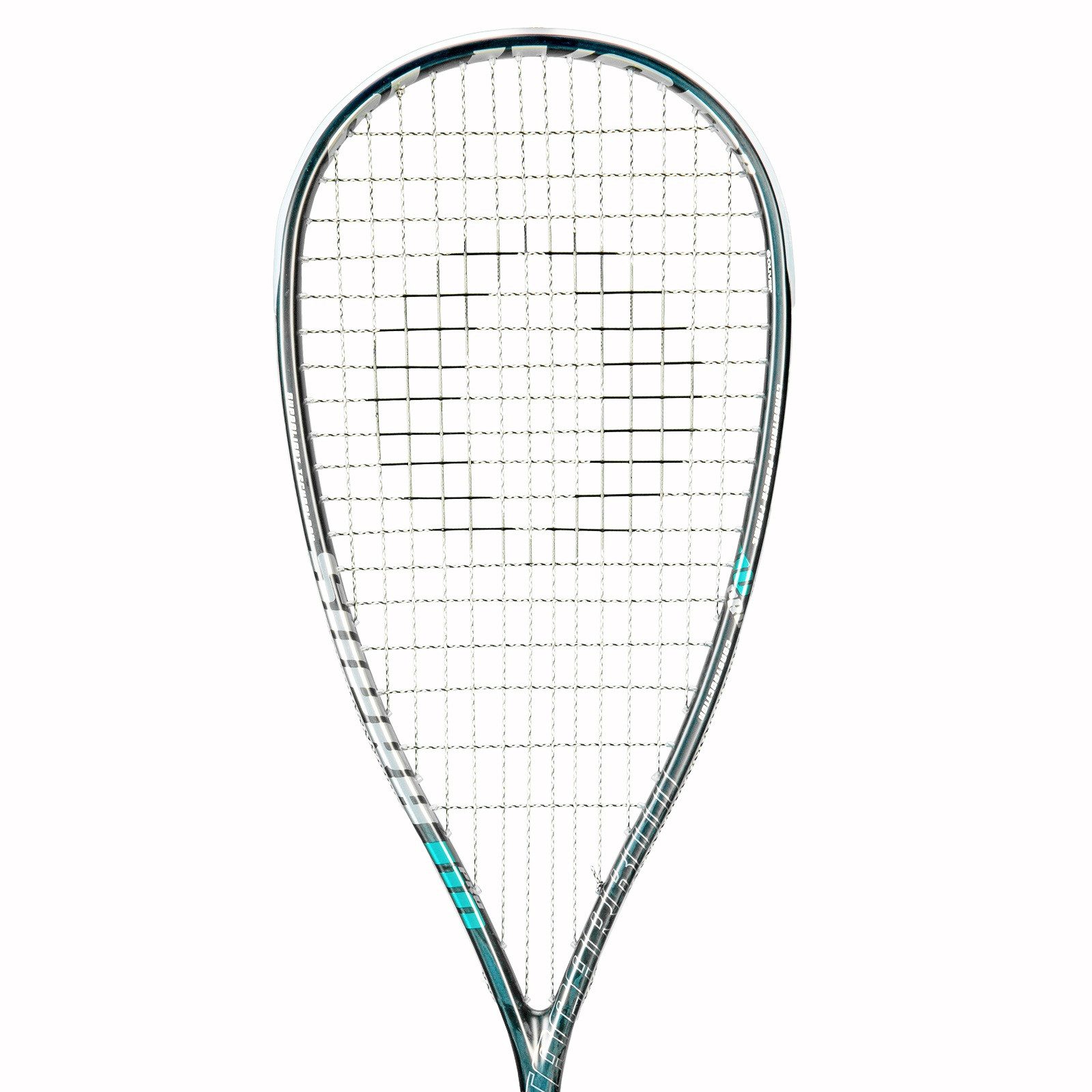 Oliver Squashschläger Supra 110 Pro (115g/ausgewogen) carbongrau - besaitet
