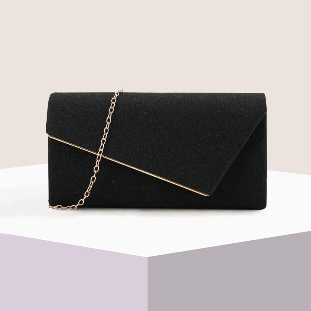 Coonoor Abendtasche Damen Clutch, Umschlag Clutch, elegante Handtasche, Braut Clutch, geeignet für Hochzeiten, Partys und Bankette