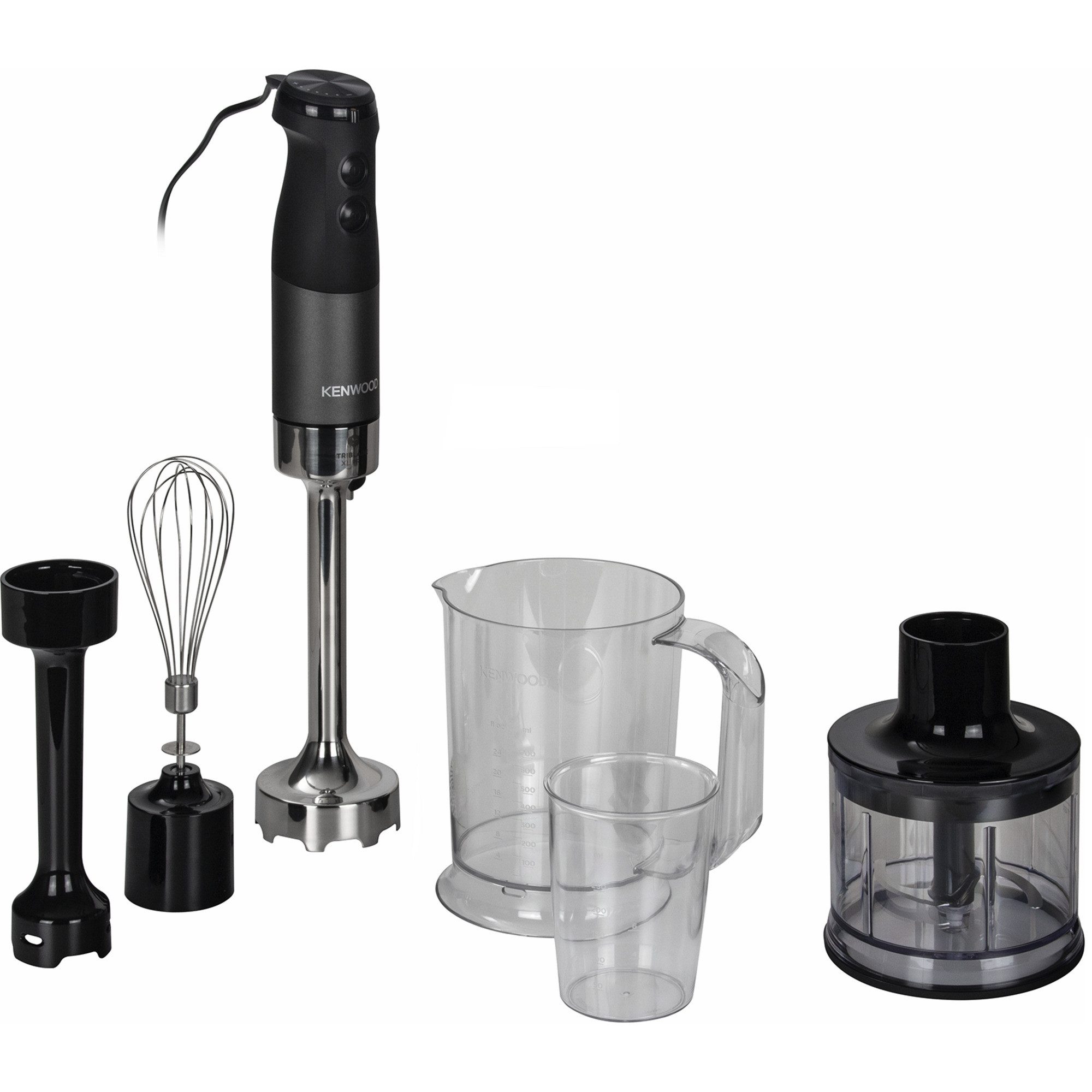 KENWOOD Küchenmaschine Triblade XL Pro Stabmixer HBM80.322BK, 1200 W