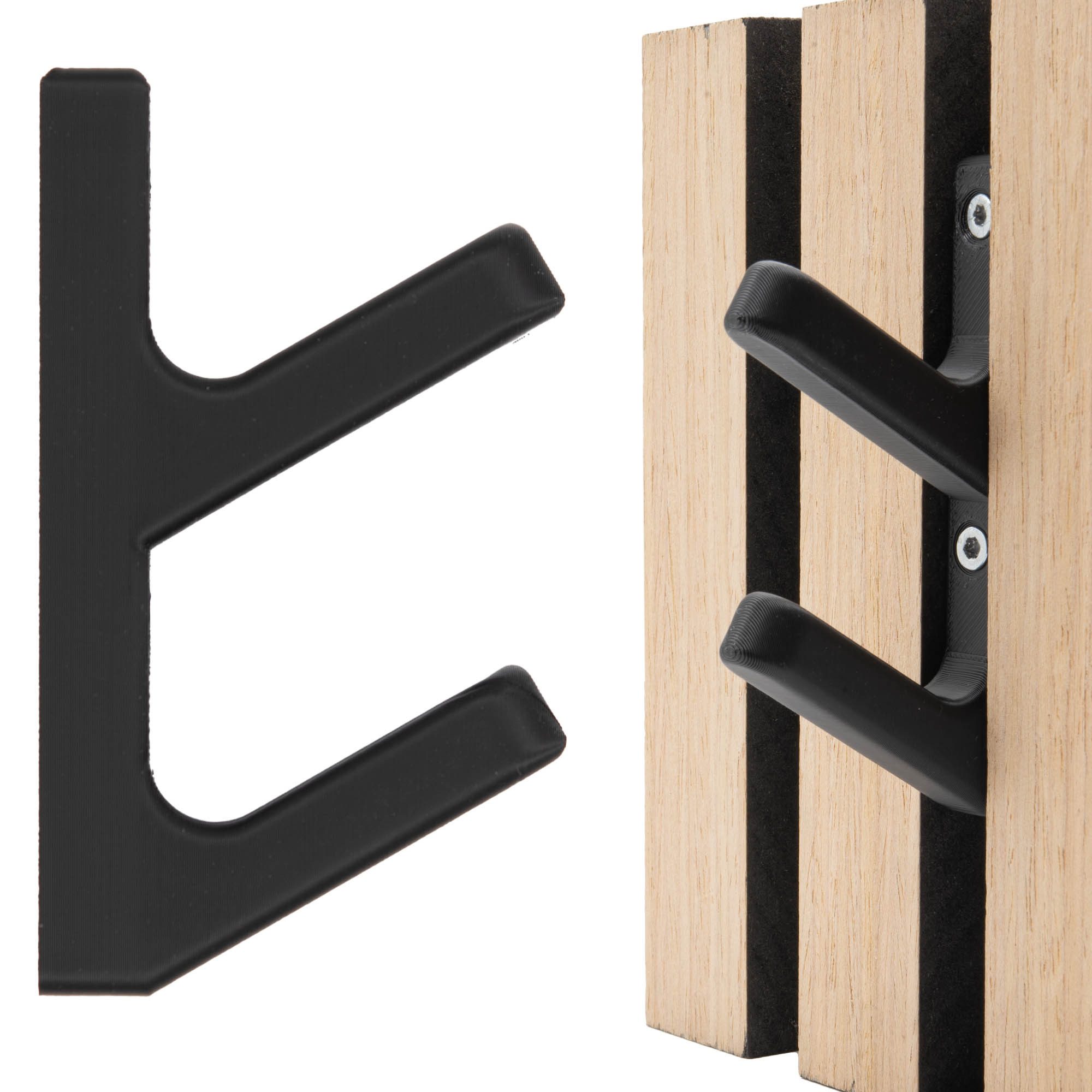 TSB Werk Kleiderhaken Kleiderhaken Garderobenhaken Akustikpaneele, (10-St), günstig online kaufen