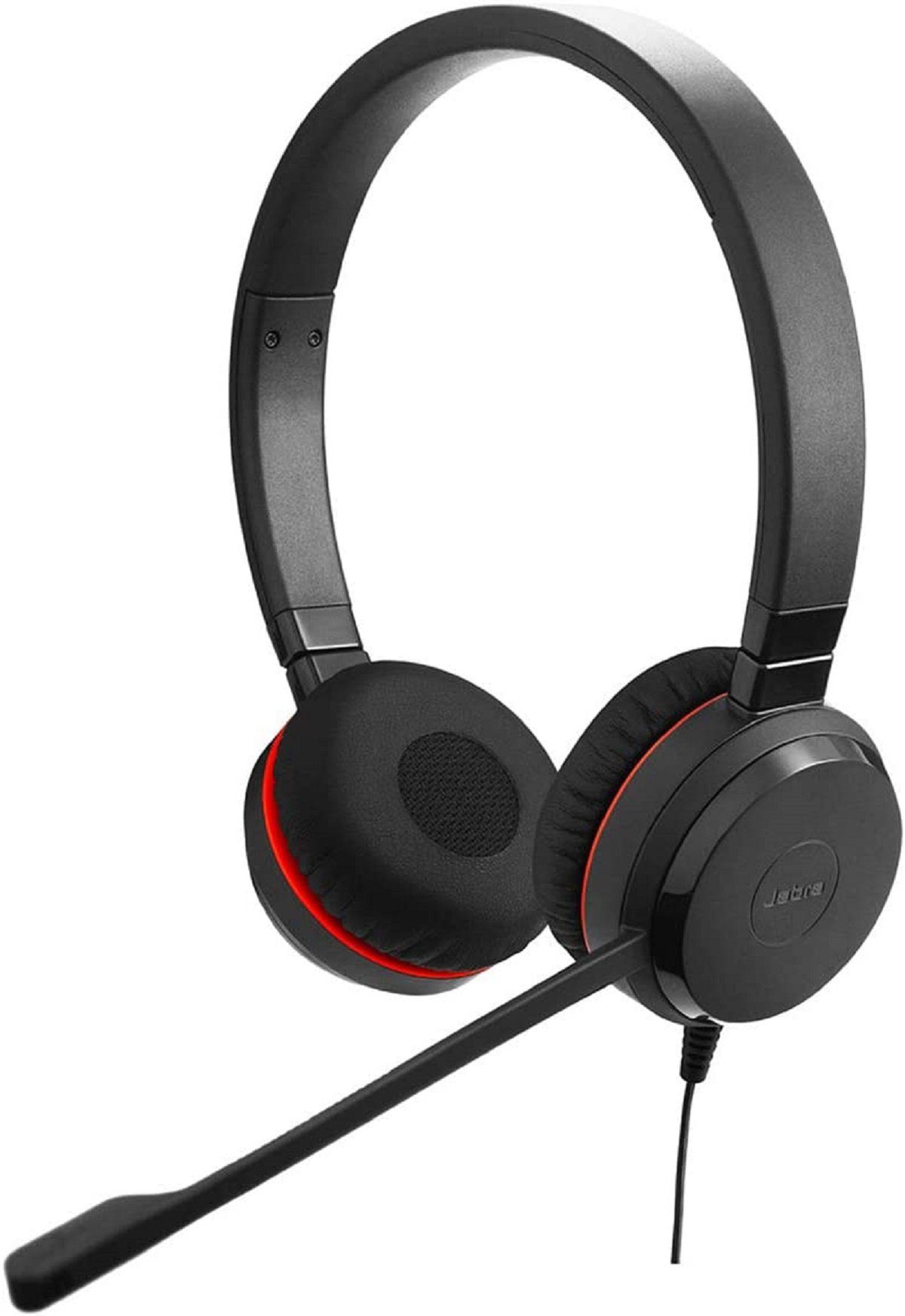 Jabra Evolve 30 UC Stereo Headset – Unified Communications Schwarz Stereo-Headset