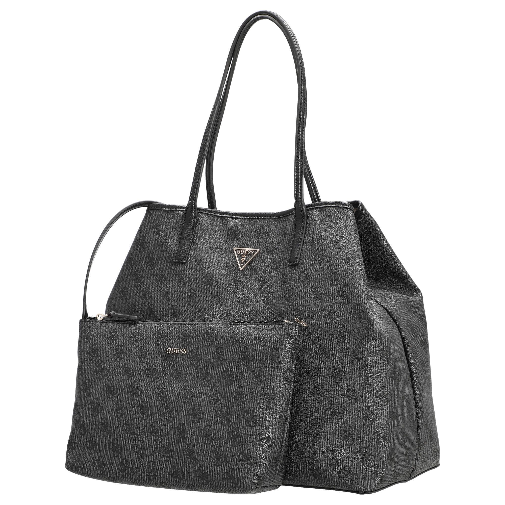 Guess Shopper Eco Victtoria - Shopper 2in1 L 40 cm (coal logo) günstig online kaufen