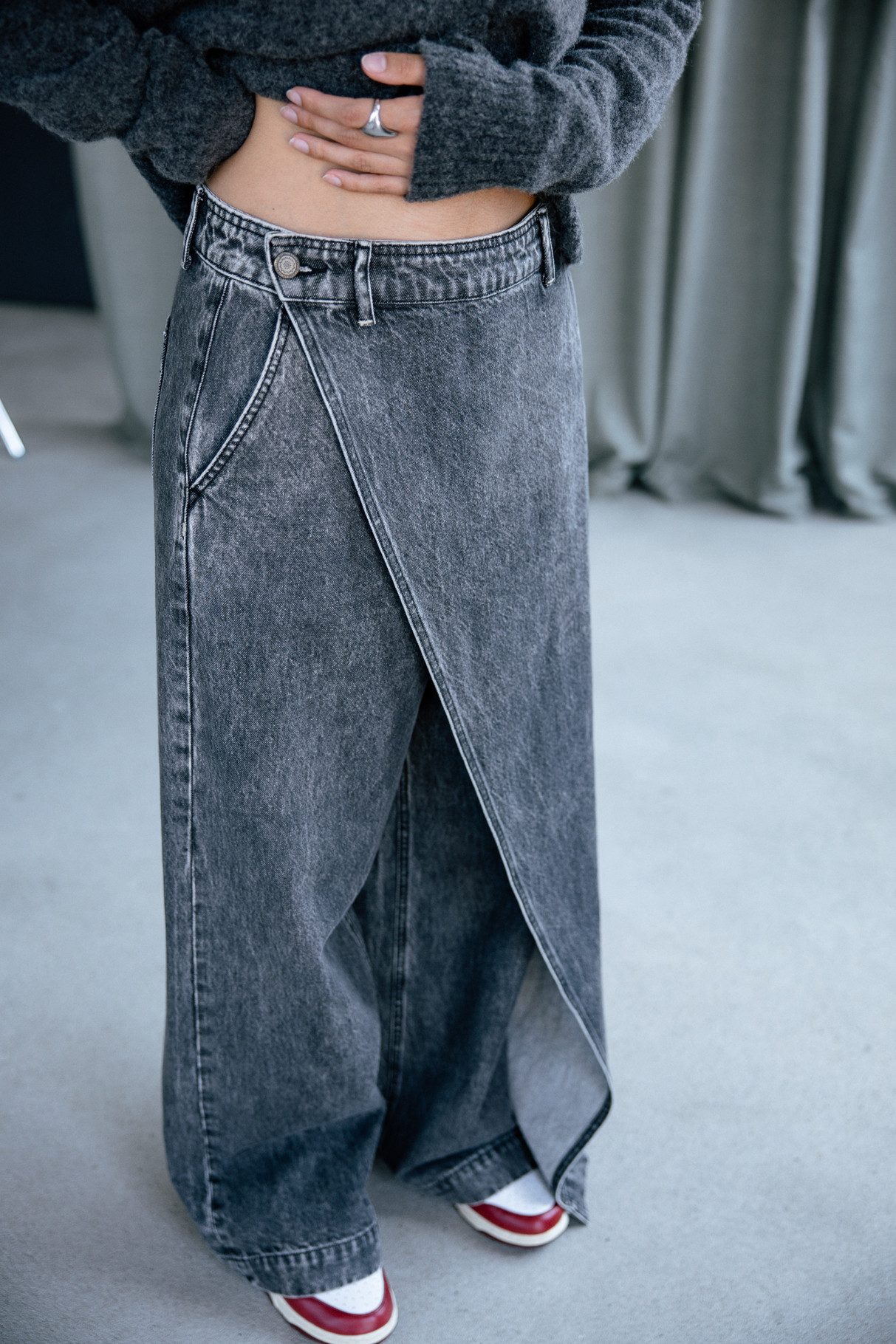 Weite Jeans Selena Denim - Jeans mit hoher Taille