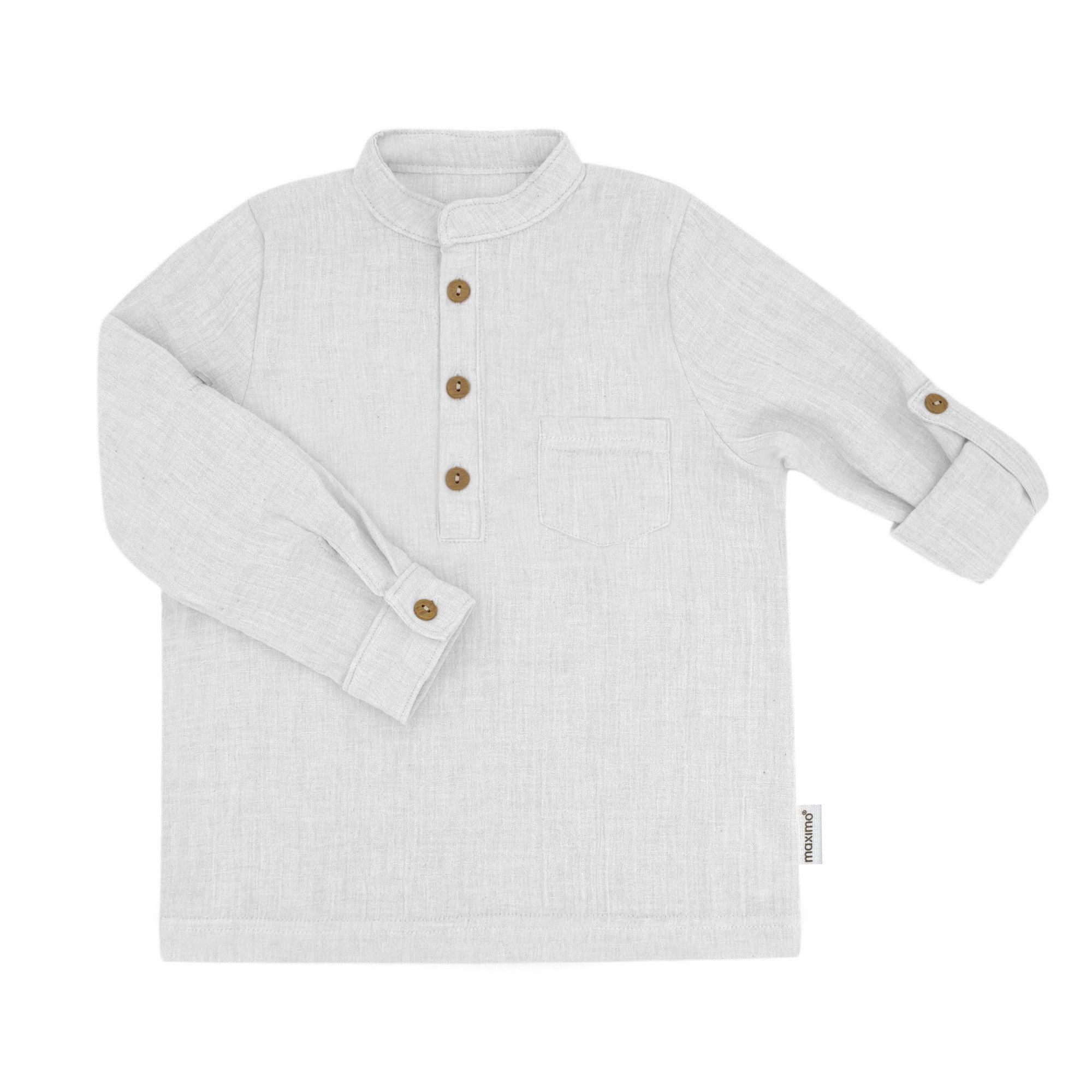 MAXIMO T-Shirt GOTS MINI BOY-Hemd, langer günstig online kaufen