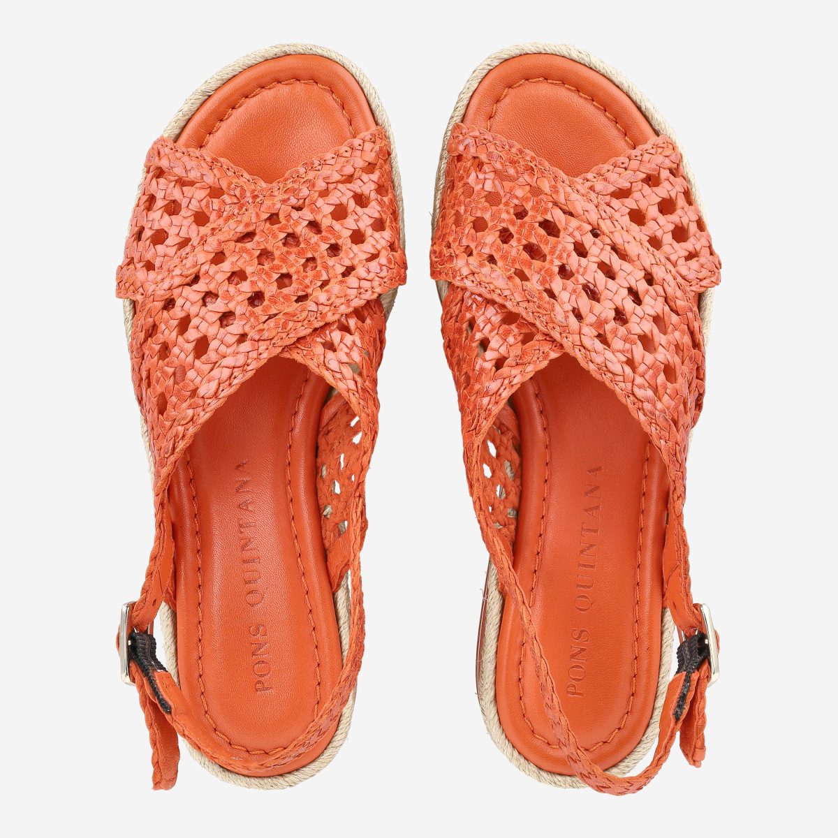 Pons Quintana Pons Quintana 11993.YU00 MANDARINA, Sandaletten, Orange, Damen Sandalette