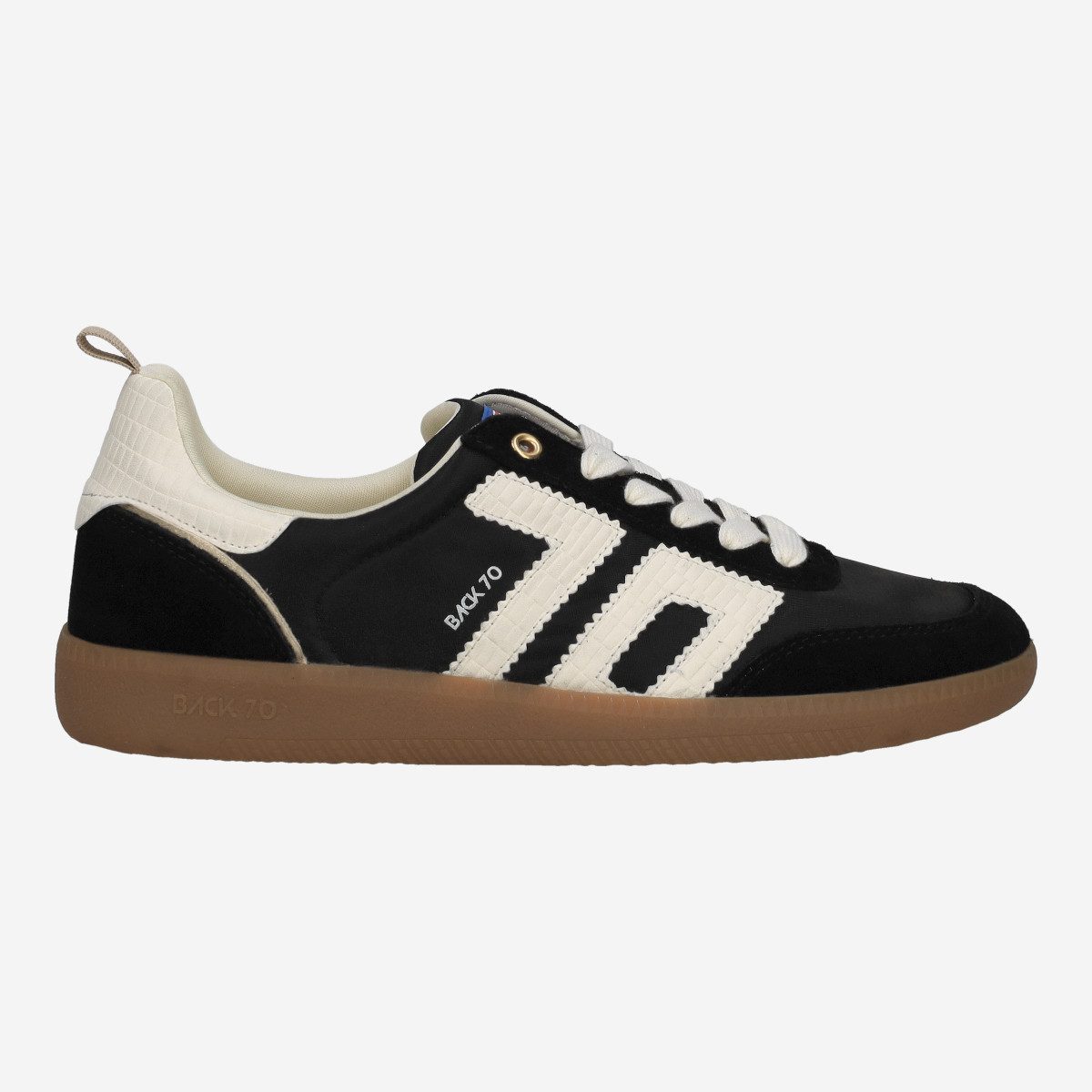 BACK 70 108007-000004 GHOST N04, Sneaker in Schwarz für Damen Sneaker