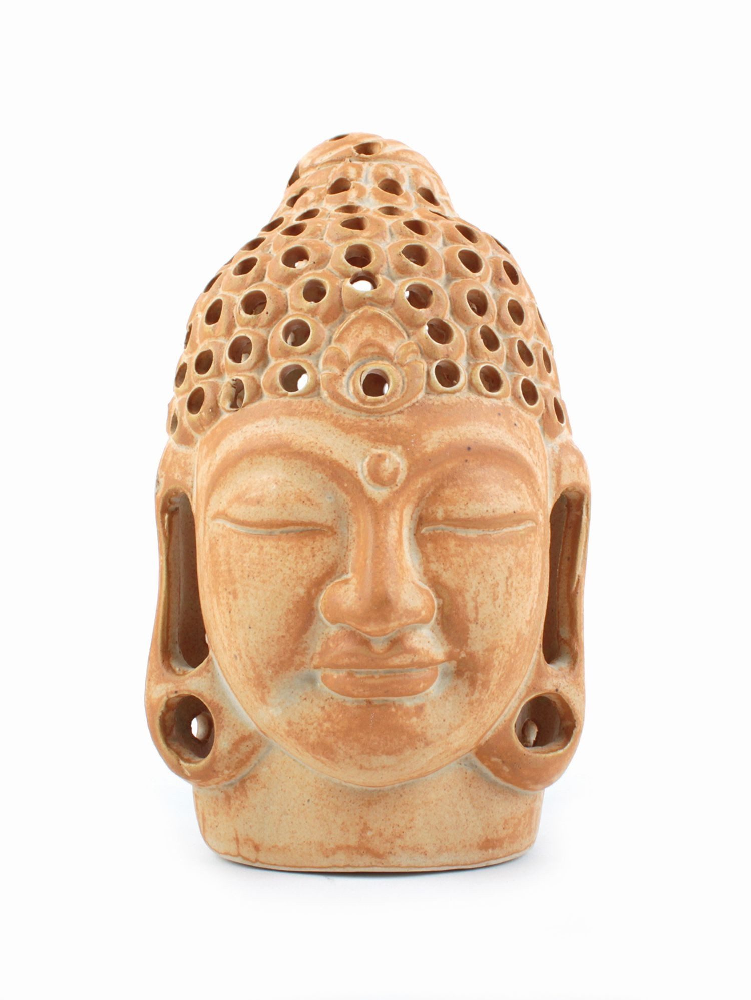 El Puente Teelichthalter Teelichthalter "Buddha", Handmade, Handmade