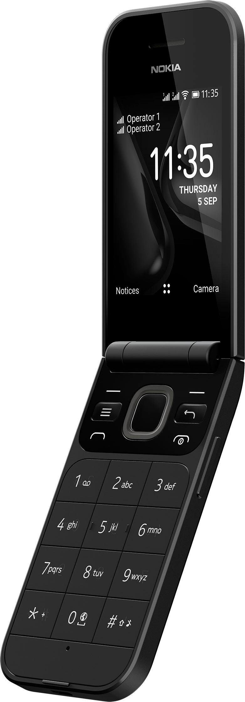 Nokia 2720 Kamera) MP (7,1 Meerschwarz 4 cm/2,8 2 GB Speicherplatz, Zoll, Klapphandy