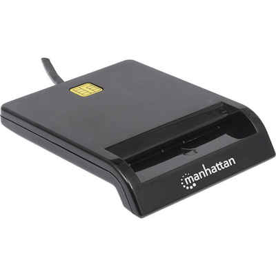 MANHATTAN HBCI-Chipkartenleser Smartcard-Lesegerät Chipkartenleser USB extern