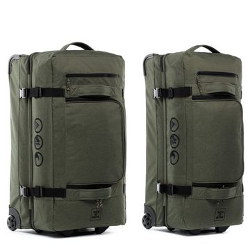 SONS OF ALOHA Koffer mit Rollen XL Kane 80 cm, Reisetasche mit Rollen Reisekoffer XL - Roll-Koffer recyceltes PET