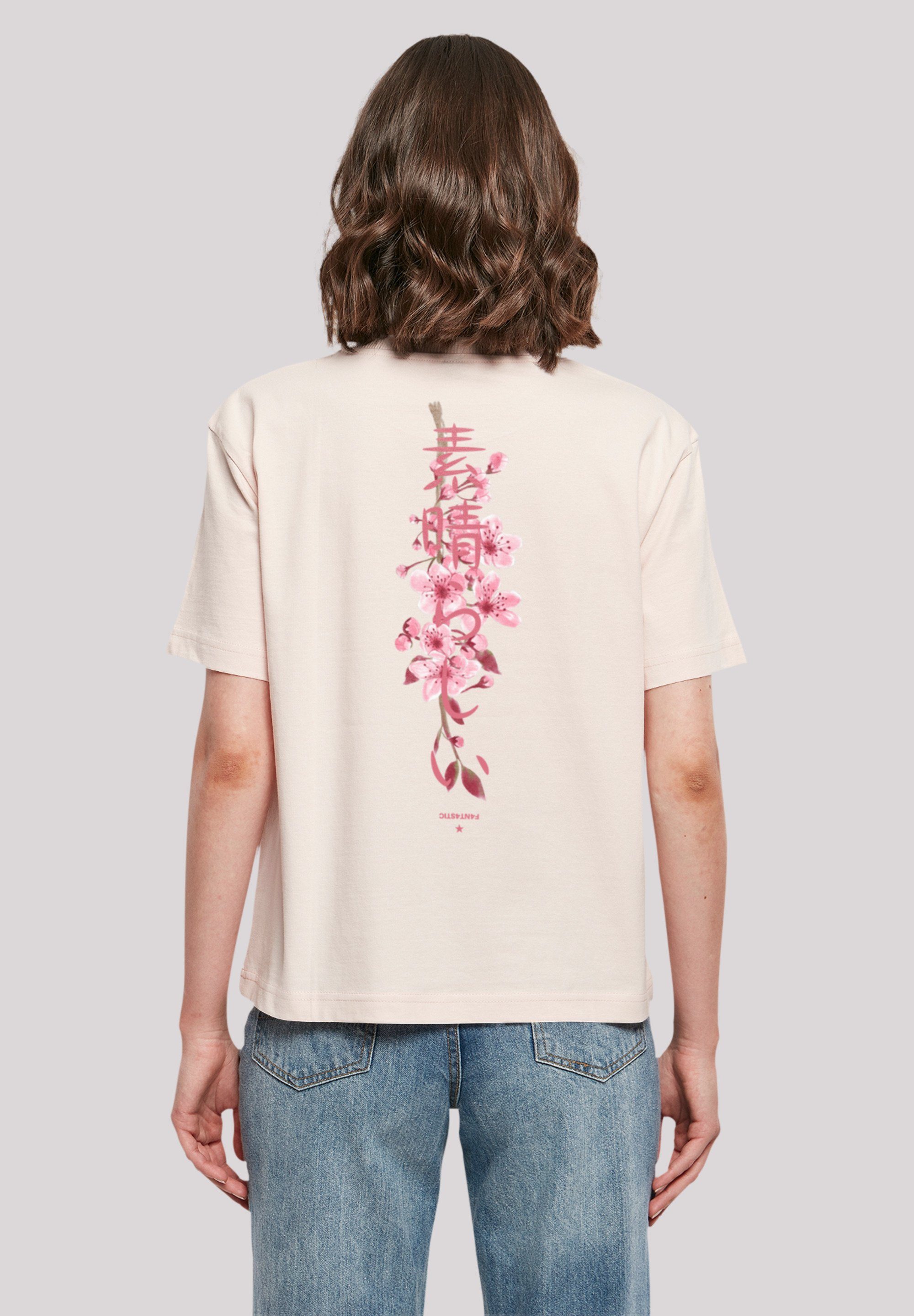 F4NT4STIC T-Shirt Cherry Größe bitte weit bestellen eine Blossom Print, Fällt kleiner aus