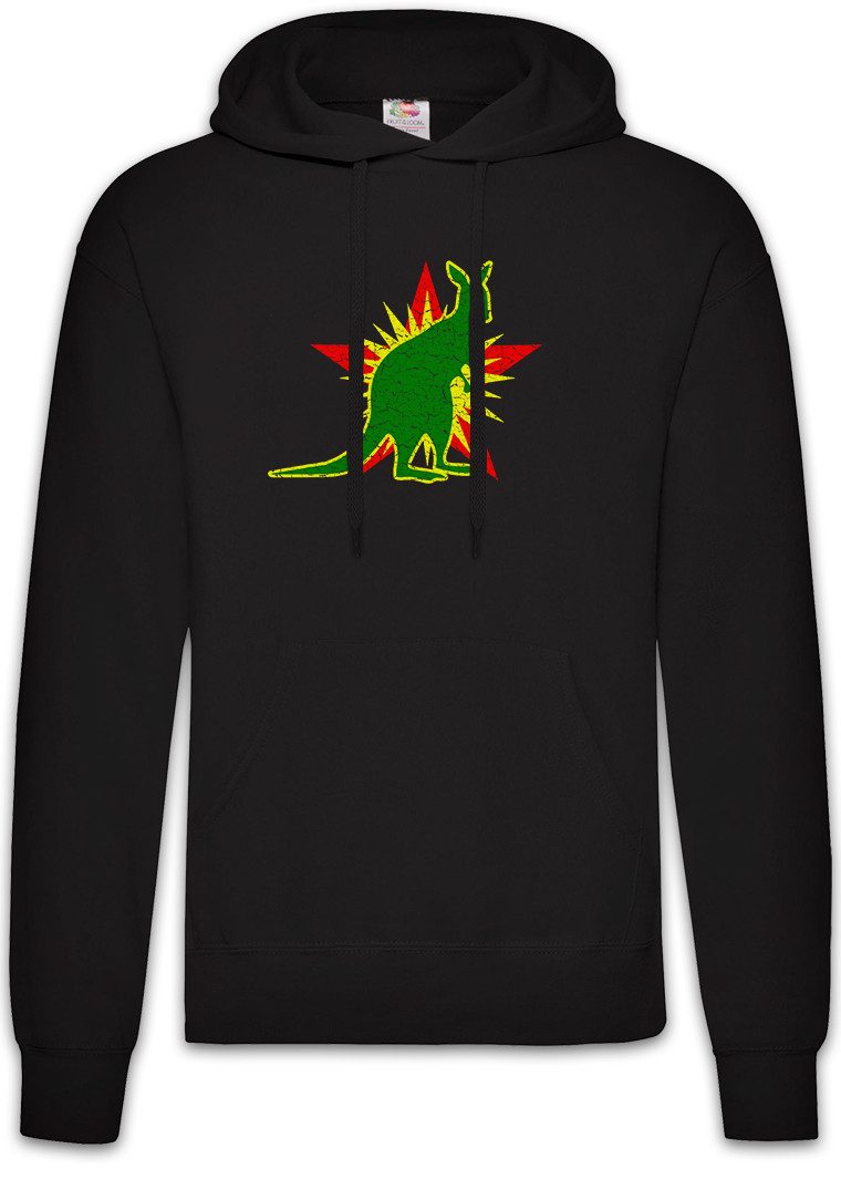 Hoodie Socialist Kangaroo Herren Hoodie Red Känguru Stern Kommunismus