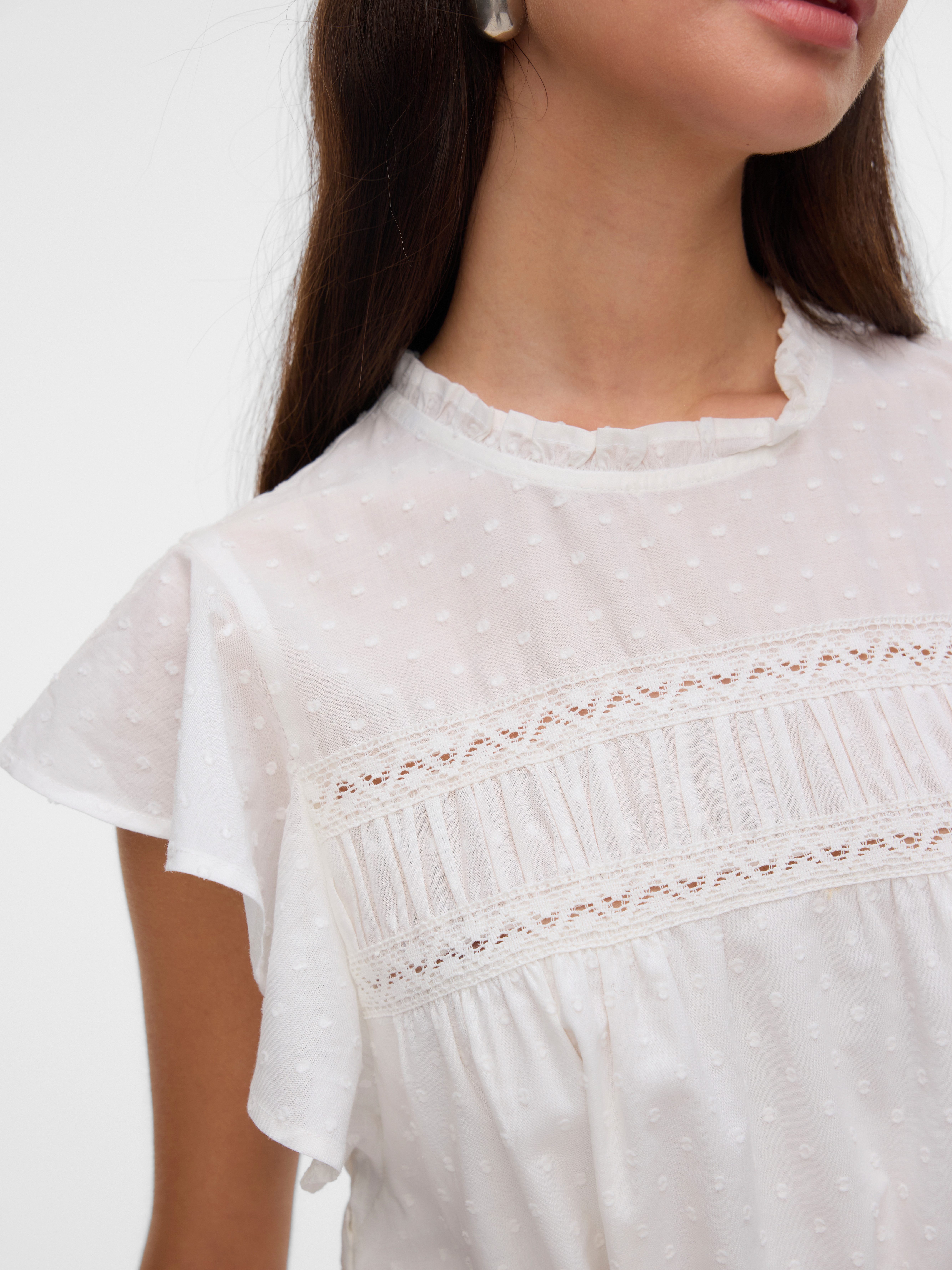 Vero Moda Minikleid VMTRINE SL SHORT LACE DRESS WVN GA NOOS Sommerkleid günstig online kaufen