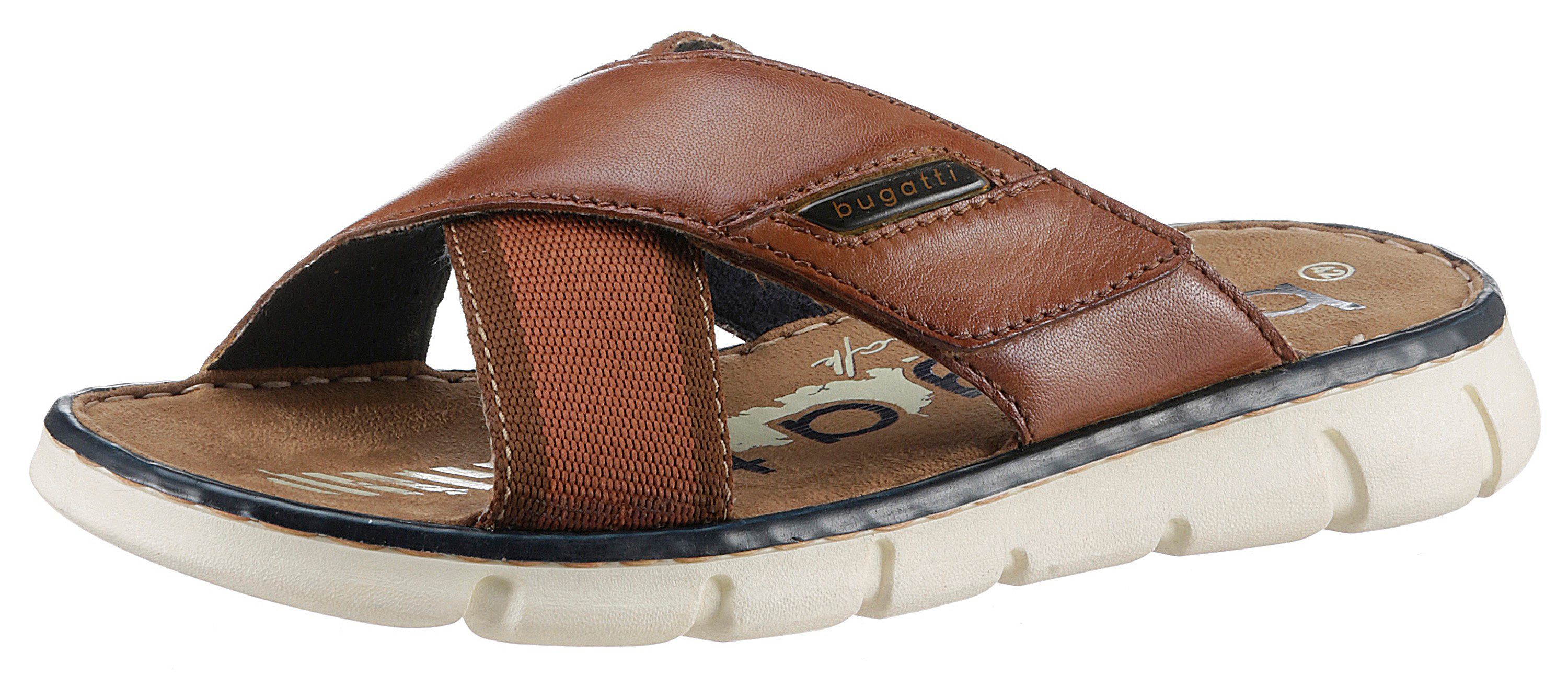 bugatti Pantolette, Sommerschuh, Schlappen, aus der Bugatti Genial Light-Kollektion