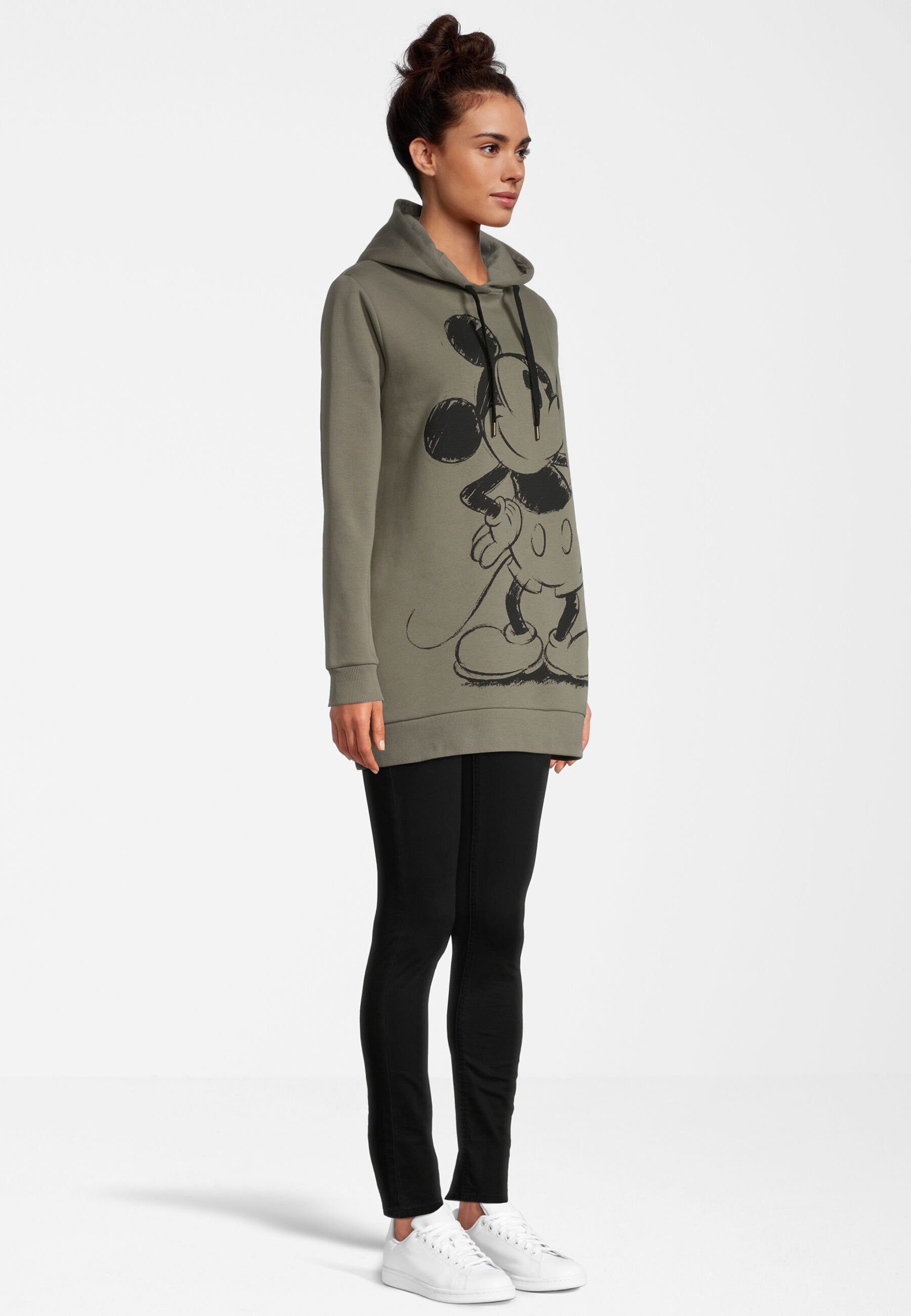 Mickey Mouse Kapuzenpullover Retro COURSE khaki