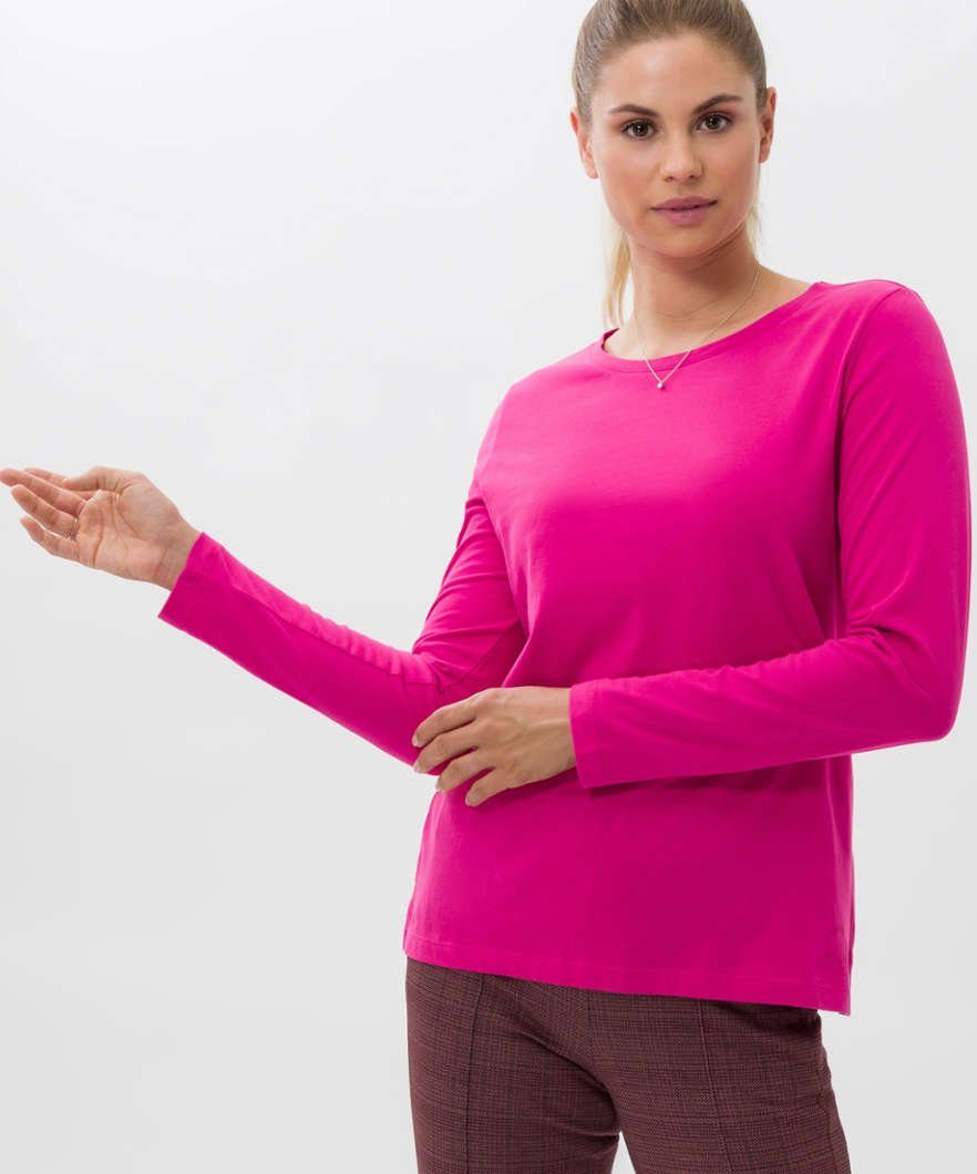 Brax COLLETTE Langarmshirt pink Style