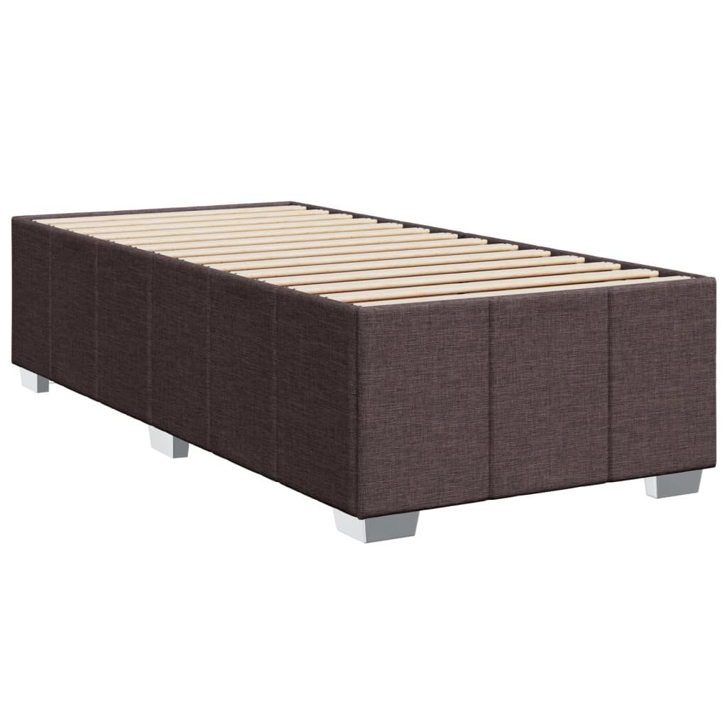 vidaXL Bett Bettgestell ohne Matratze Dunkelbraun günstig online kaufen