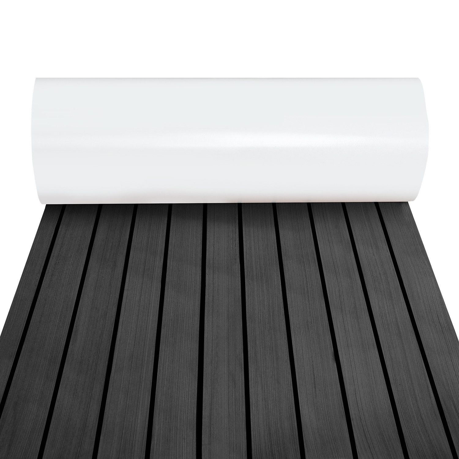 Clanmacy Bodenmatte Bodenbelag Matte Teak EVA Deck Teppich Schaum Anti-Rutsch 240*90CM