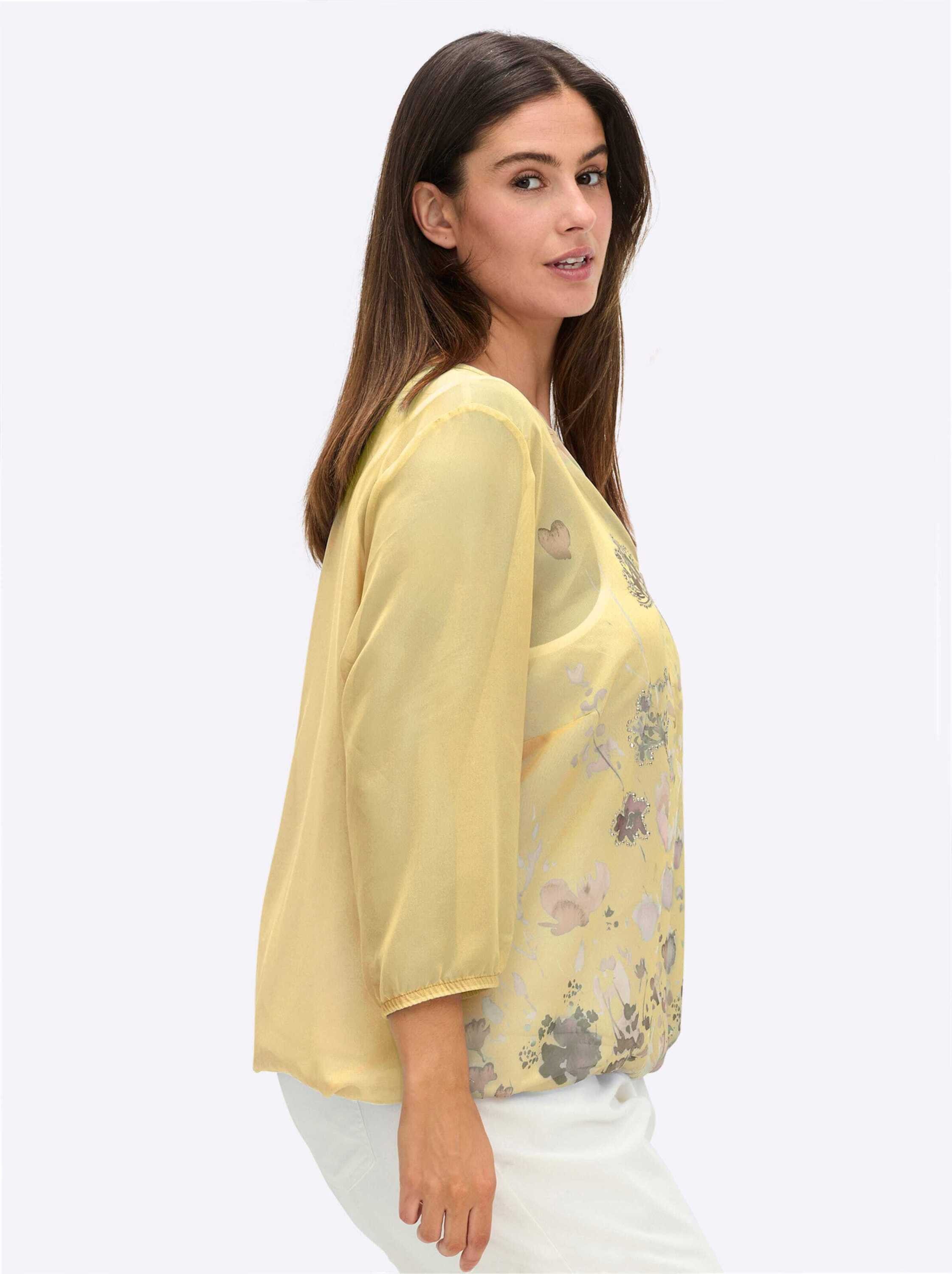 Witt Klassische Bluse Bluse 3/4-Arm