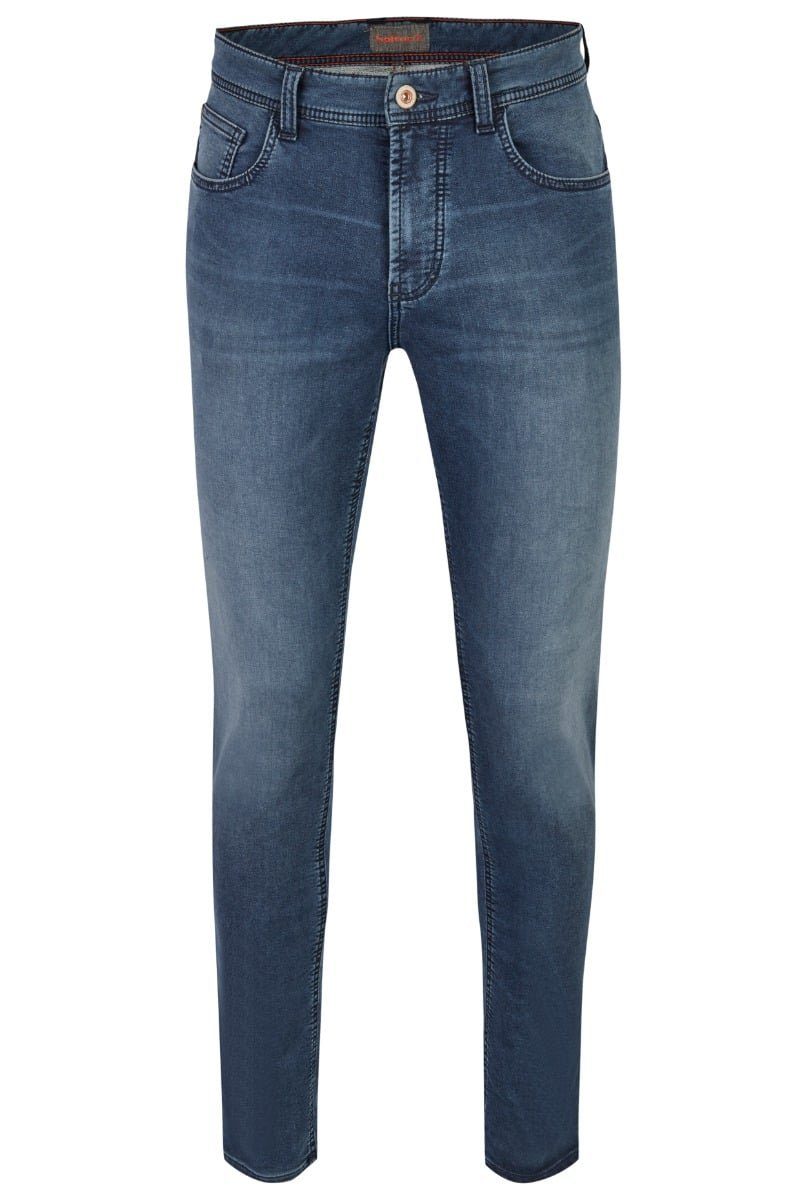 Hattric Jogg Harris Herren Hattric 5-Pocket-Hose Denim Slim-fit-Jeans