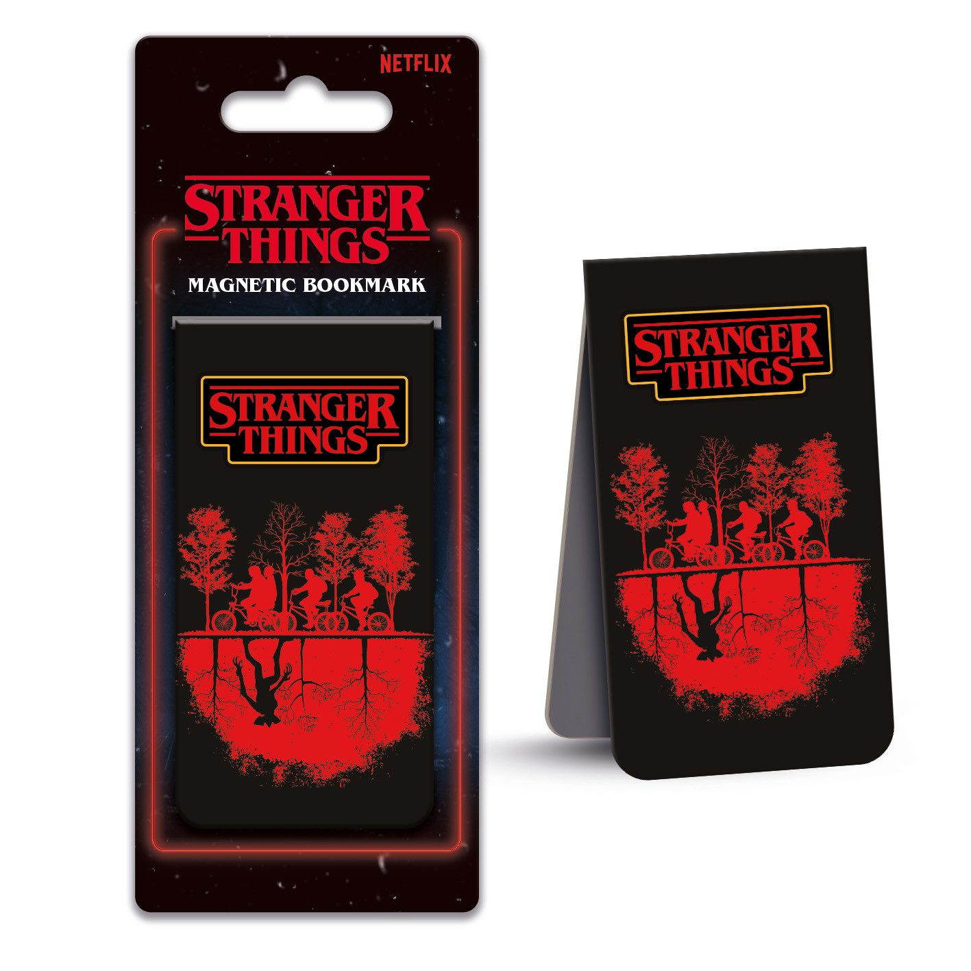 Magnet Stranger Things - 2 Worlds - magnetisches Lesezeichen