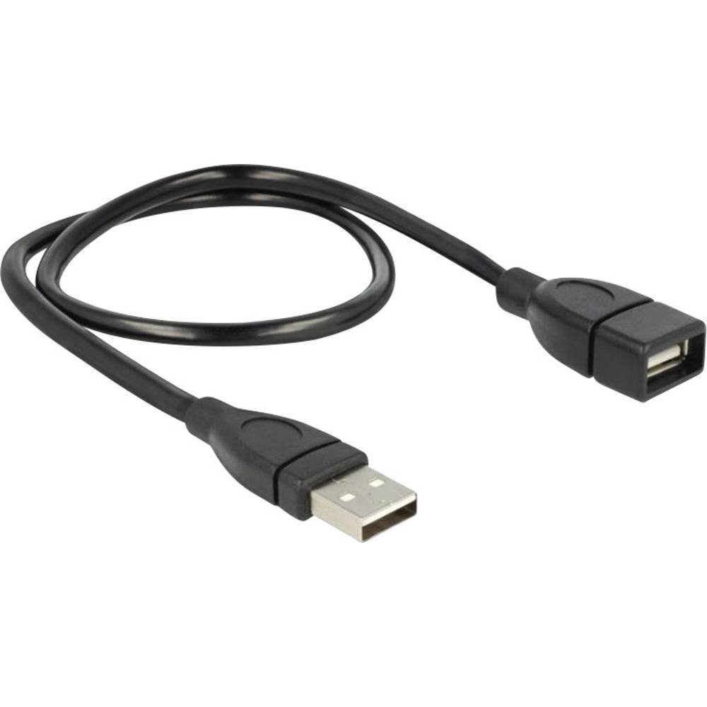 Delock ShapeCable Verlängerungskabel USB 2.0-A Stecker zu USB 2.0-A 83499 USB-Kabel, flexibles Schwanenhals-Kabel