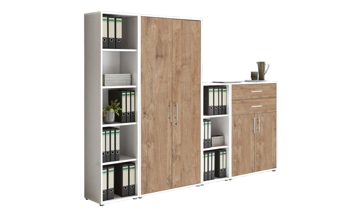 BMG Möbel Aktenschrank Office Edition Tabor (Set 22, Büroschrank abschließb günstig online kaufen
