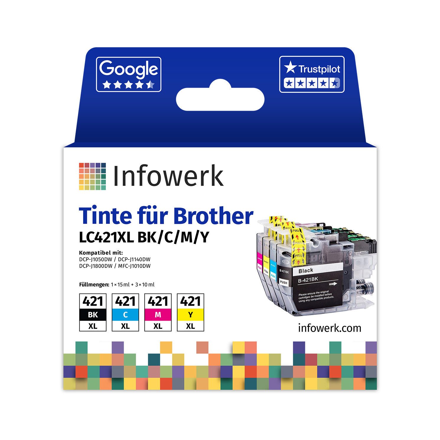 Infowerk Tintenpatrone (3-tlg)