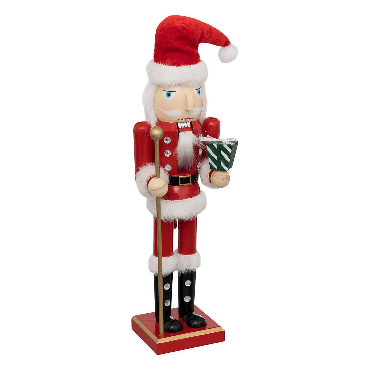 Atmosphera Créateur d'intérieur Weihnachtsfigur Nussknacker Dekofigur, 38 cm (Deko-Objekt, Deko-Objekt)
